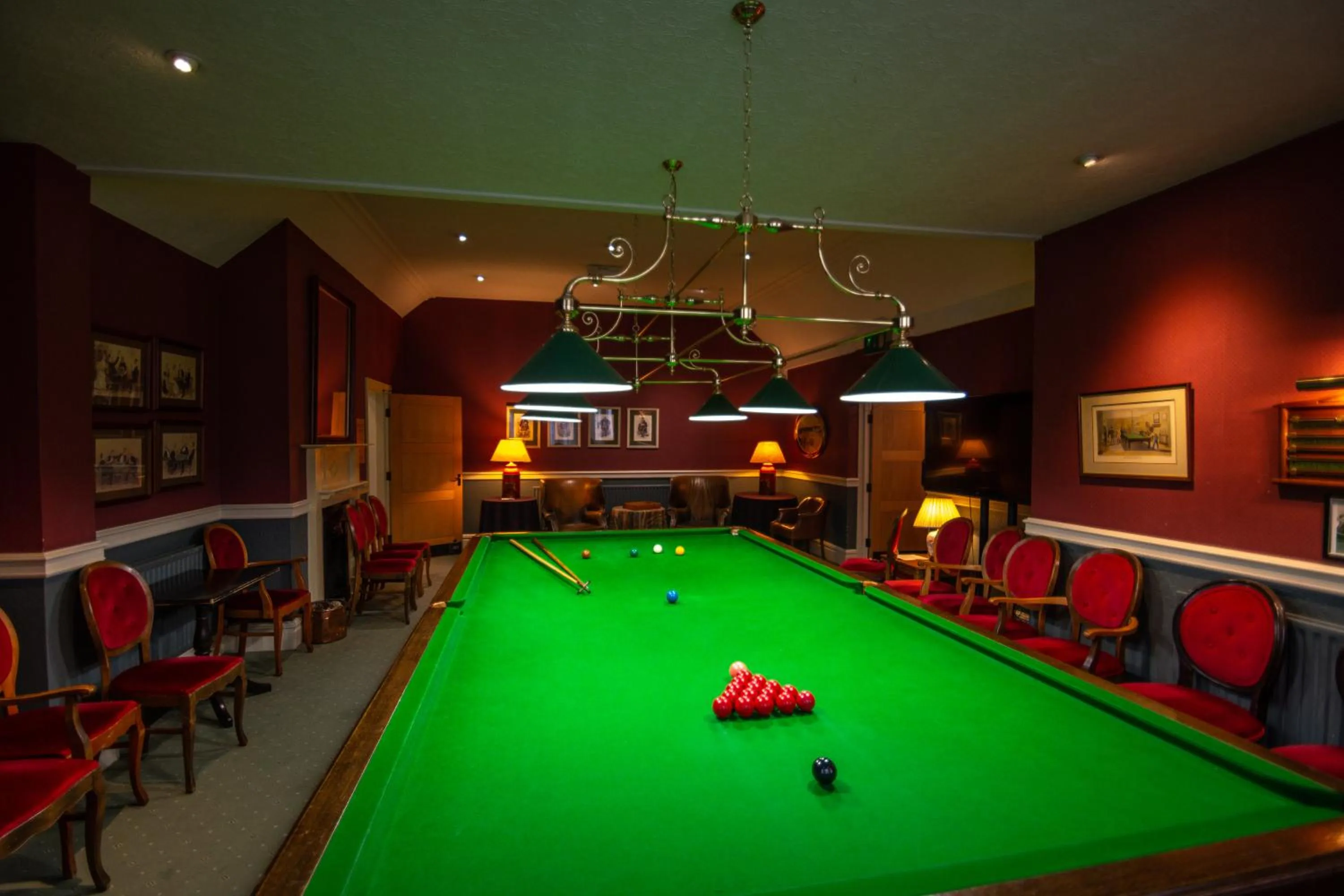 Billiard in Petwood Hotel