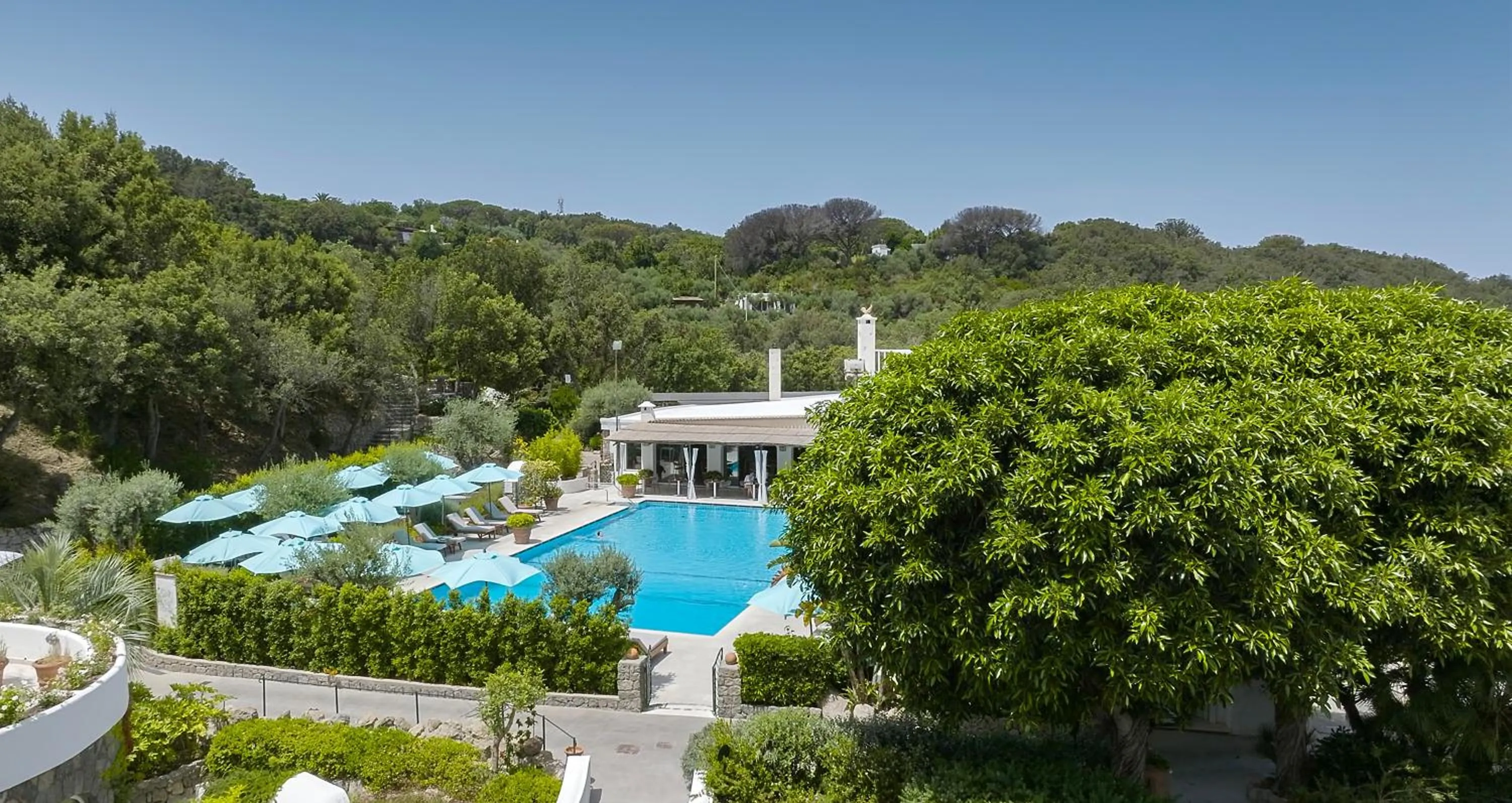 Pool view in Botania Relais & Spa - The Leading Hotels of the World