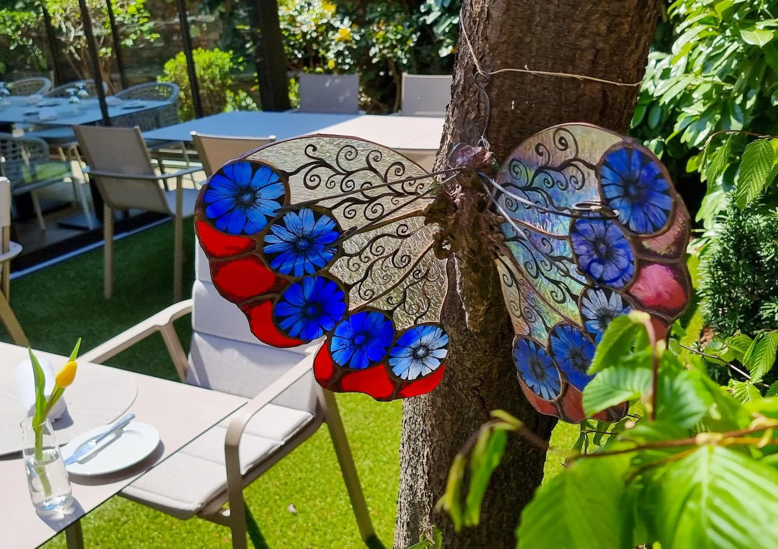 Garden in Erhardt Panzió