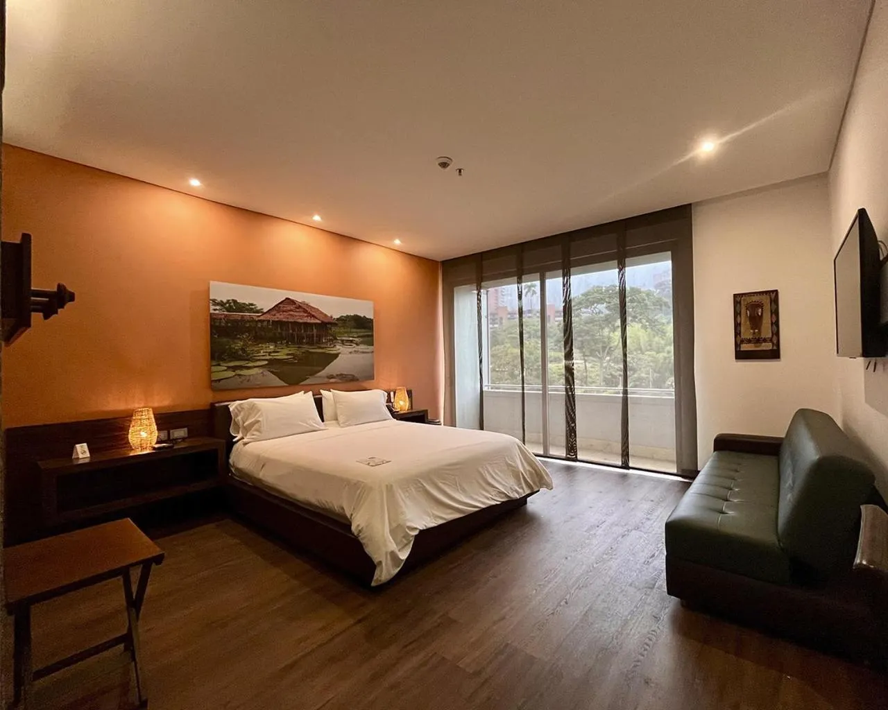 Bedroom, Bed in Diez Hotel Categoría Colombia