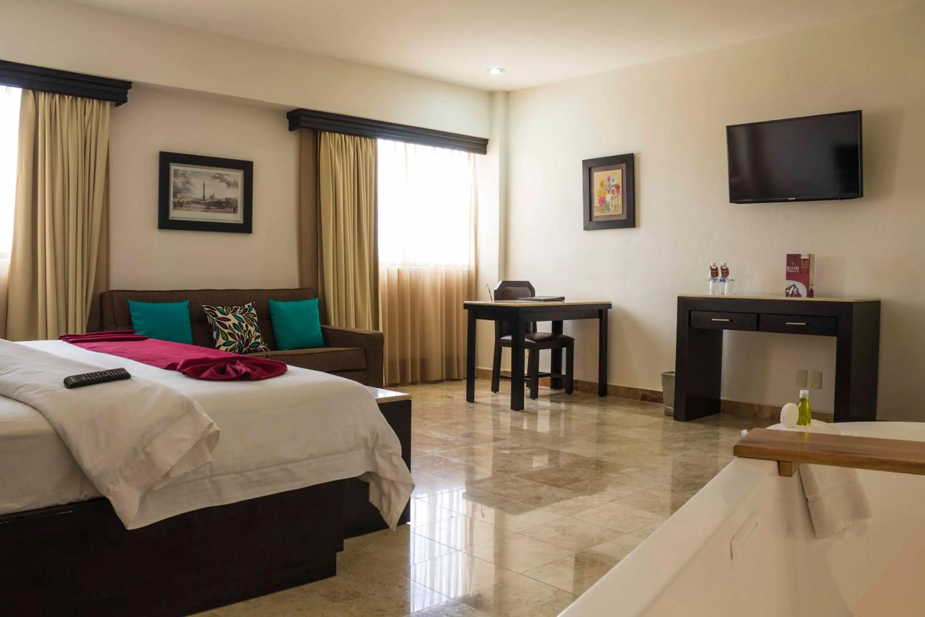 Decorative detail, Bed in Imperio de Angeles Executive León Poliforum