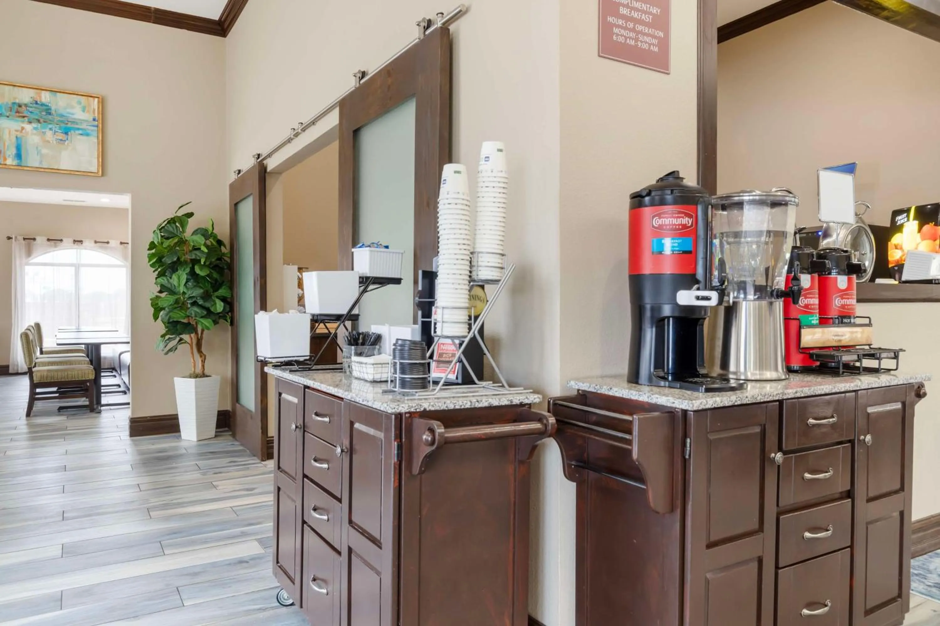 Lobby or reception in Best Western near Lackland AFB SeaWorld