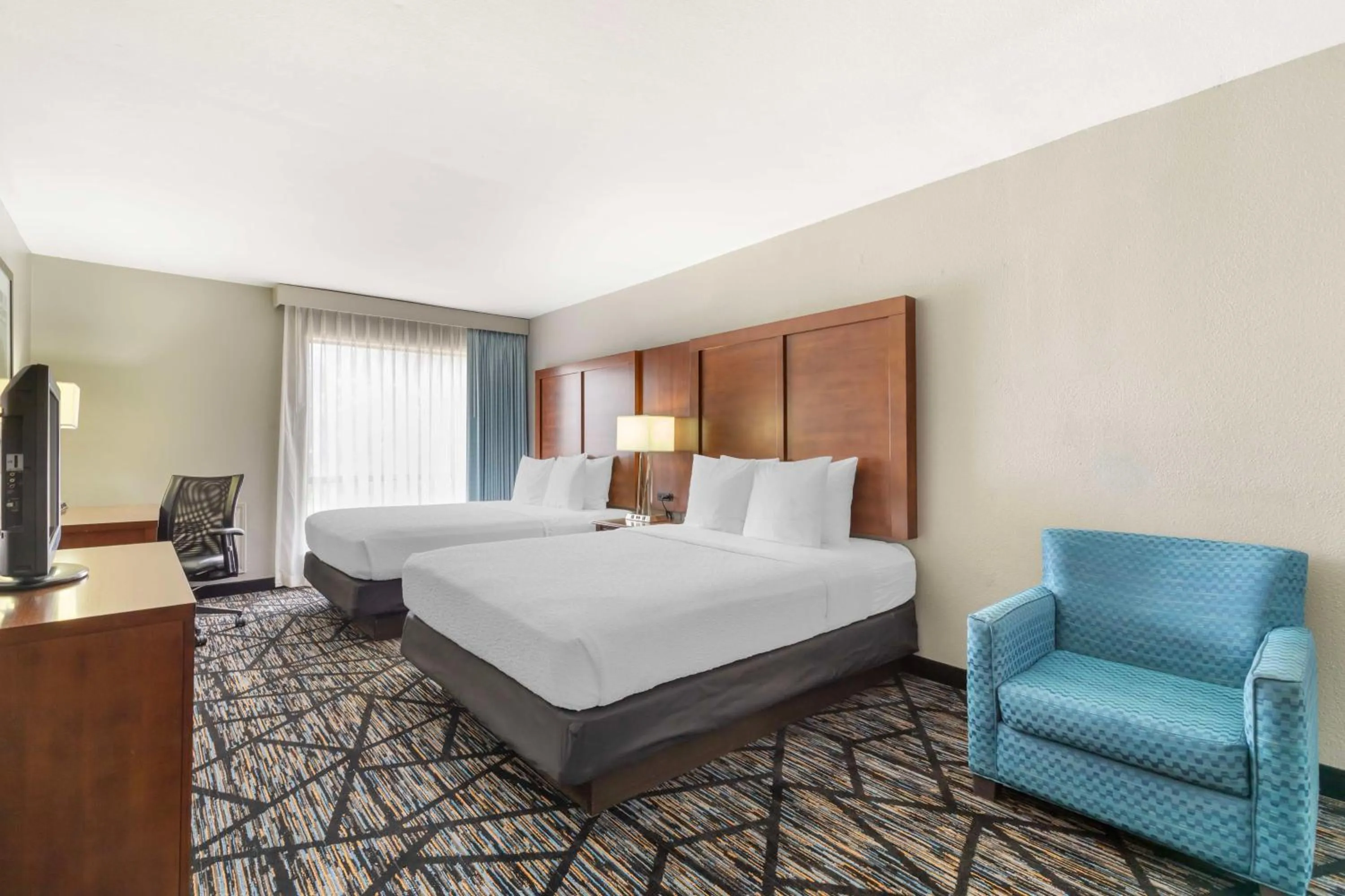 Bedroom, Bed in Best Western near Lackland AFB SeaWorld