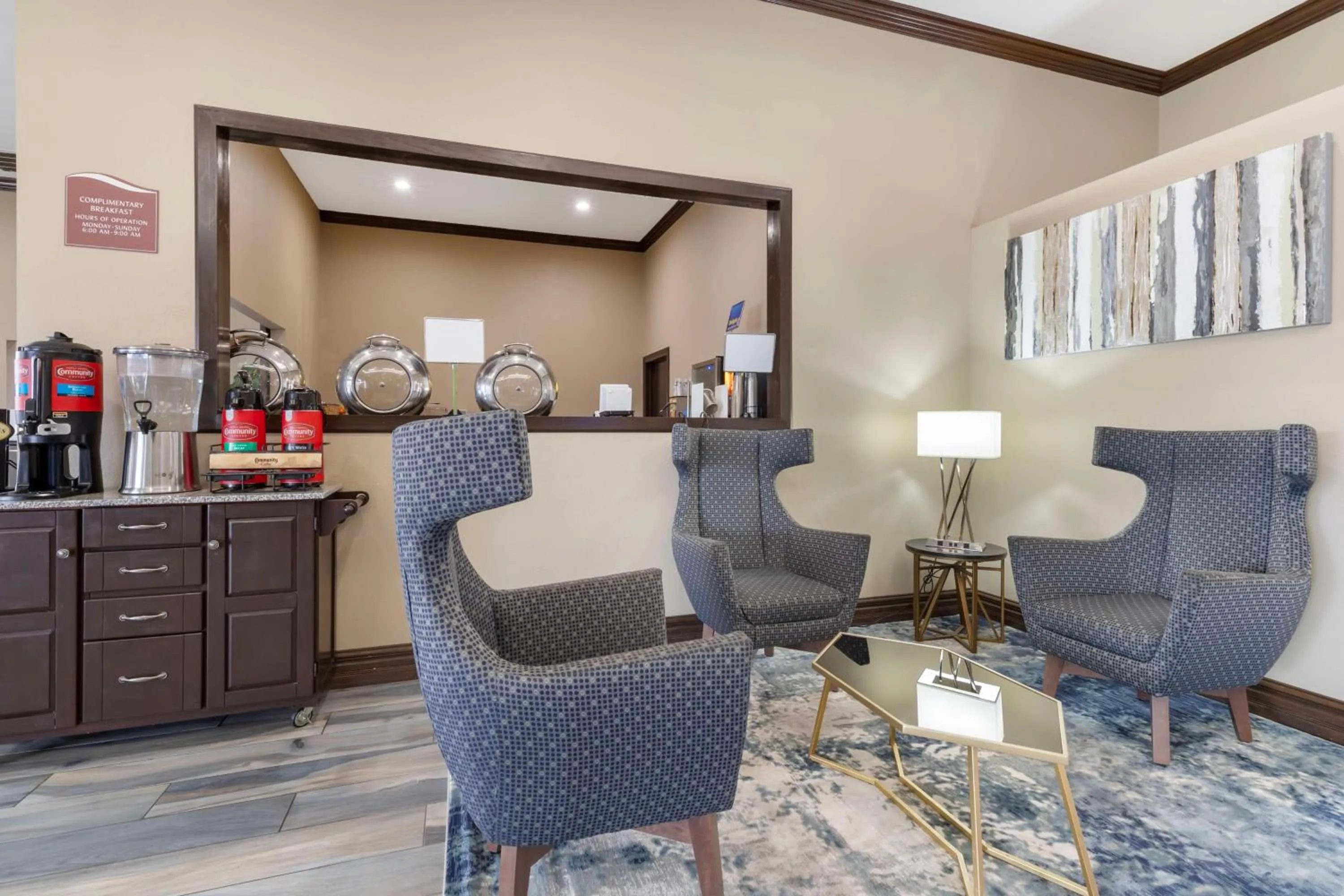 Lobby or reception in Best Western near Lackland AFB SeaWorld