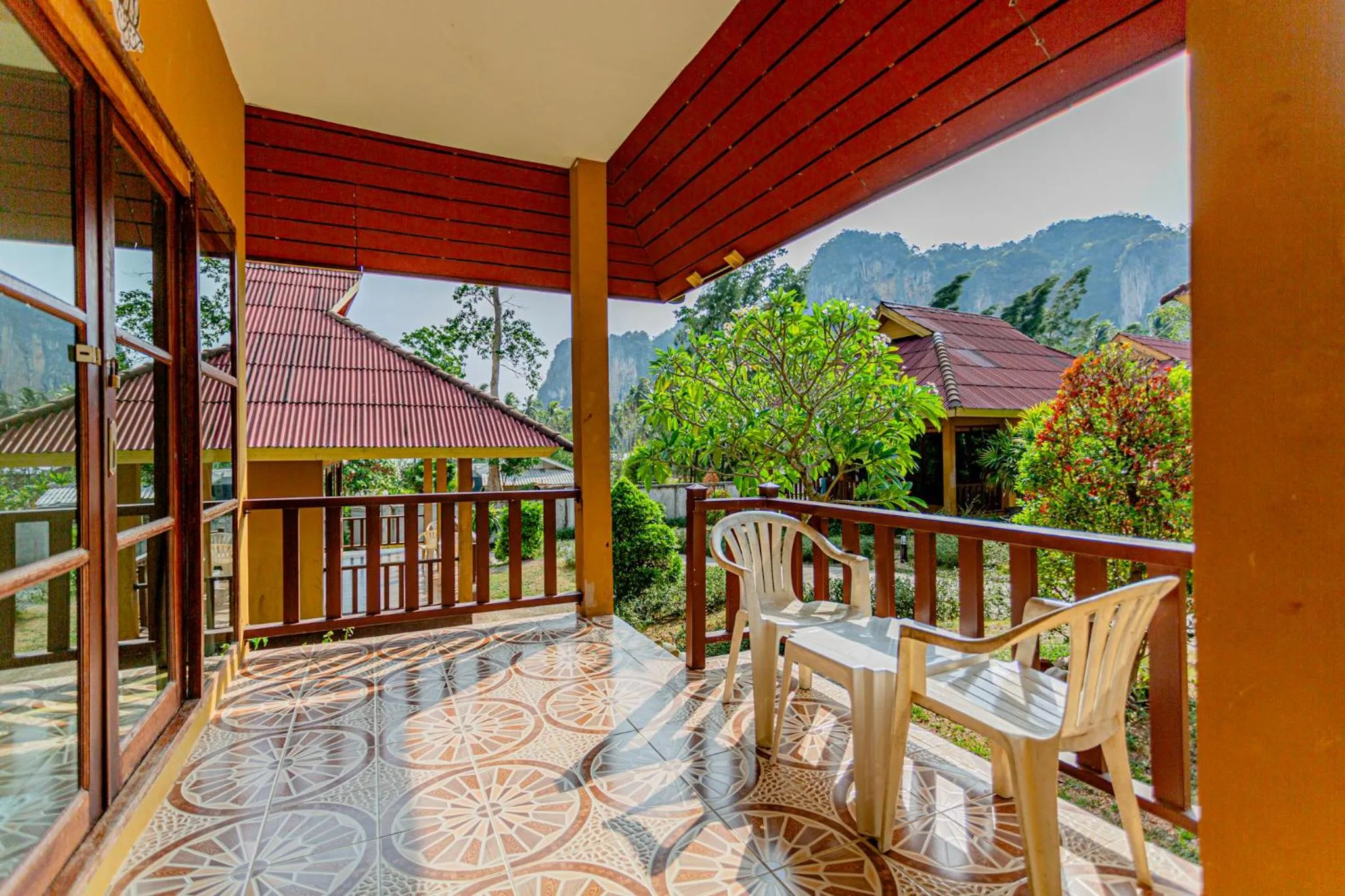 Balcony/Terrace in Tonsai Bay Resort