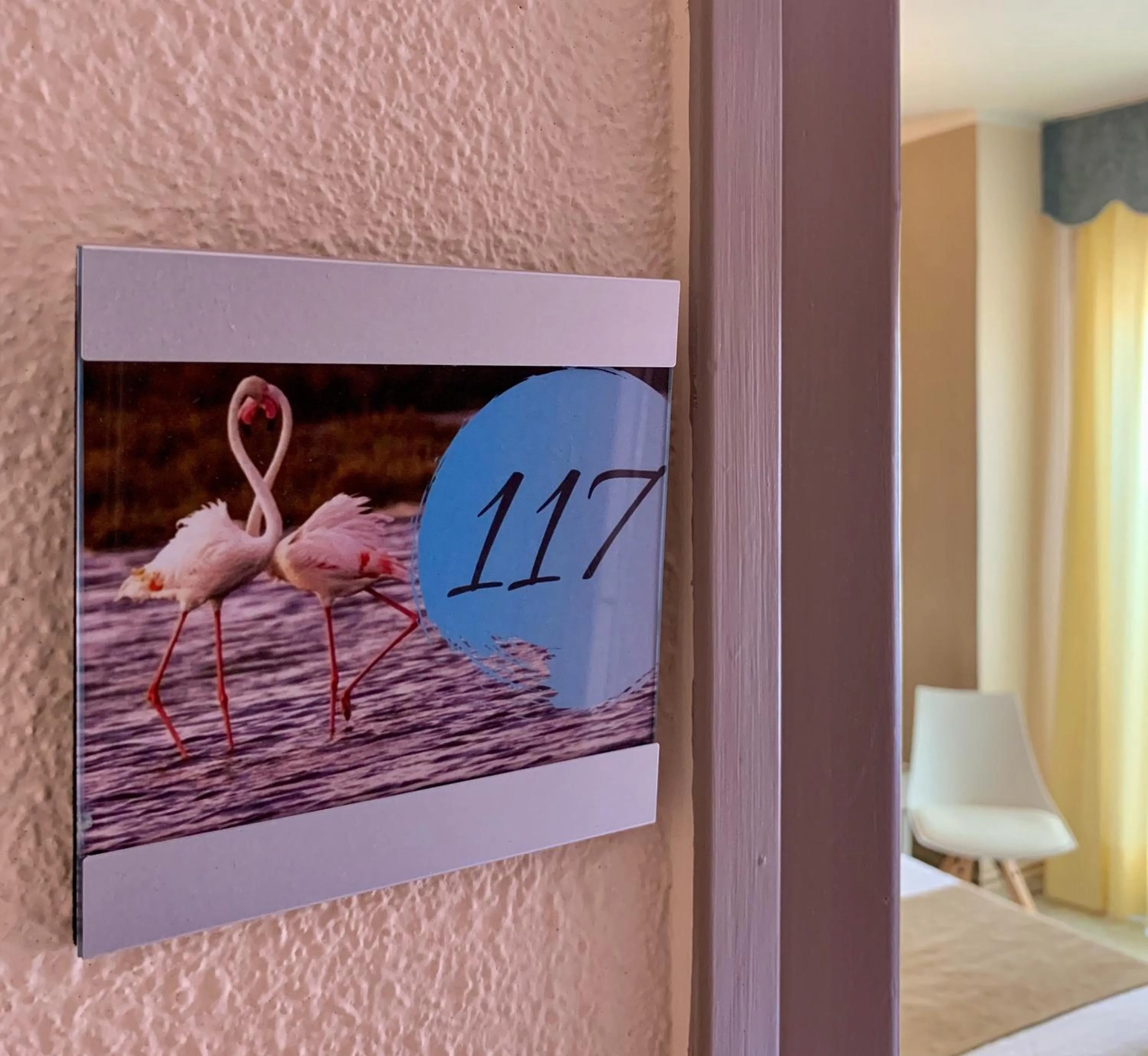 Decorative detail, Bed in Hotel Restaurant Llansola