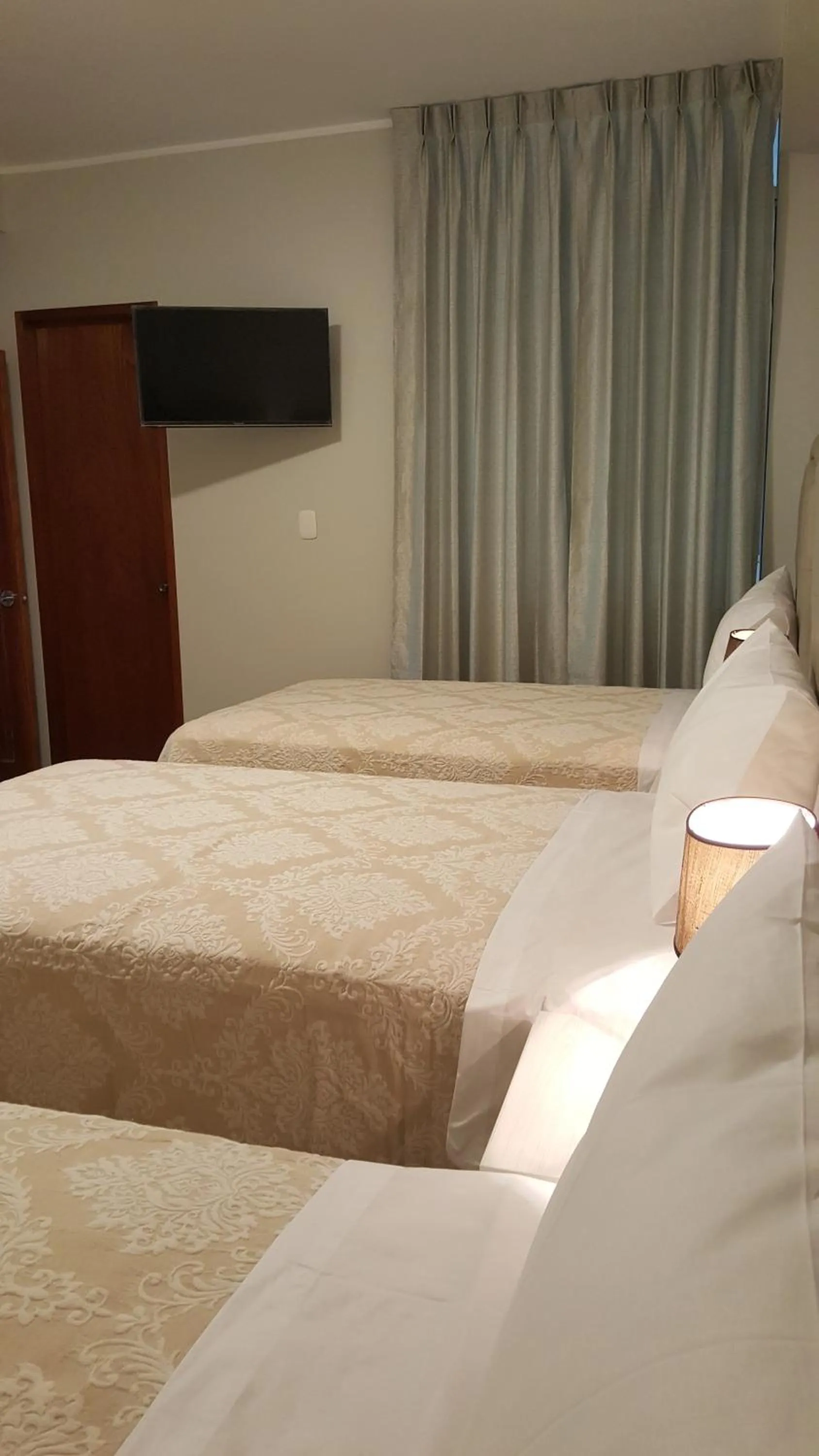 Bed in Terraza Apart Hotel