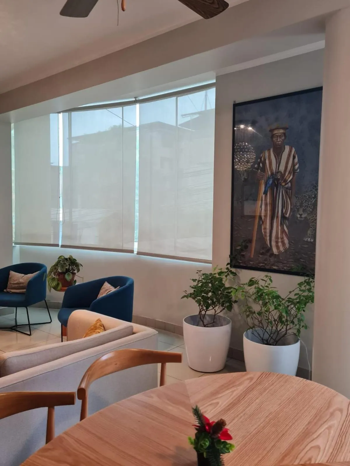 Lobby or reception in Terraza Apart Hotel