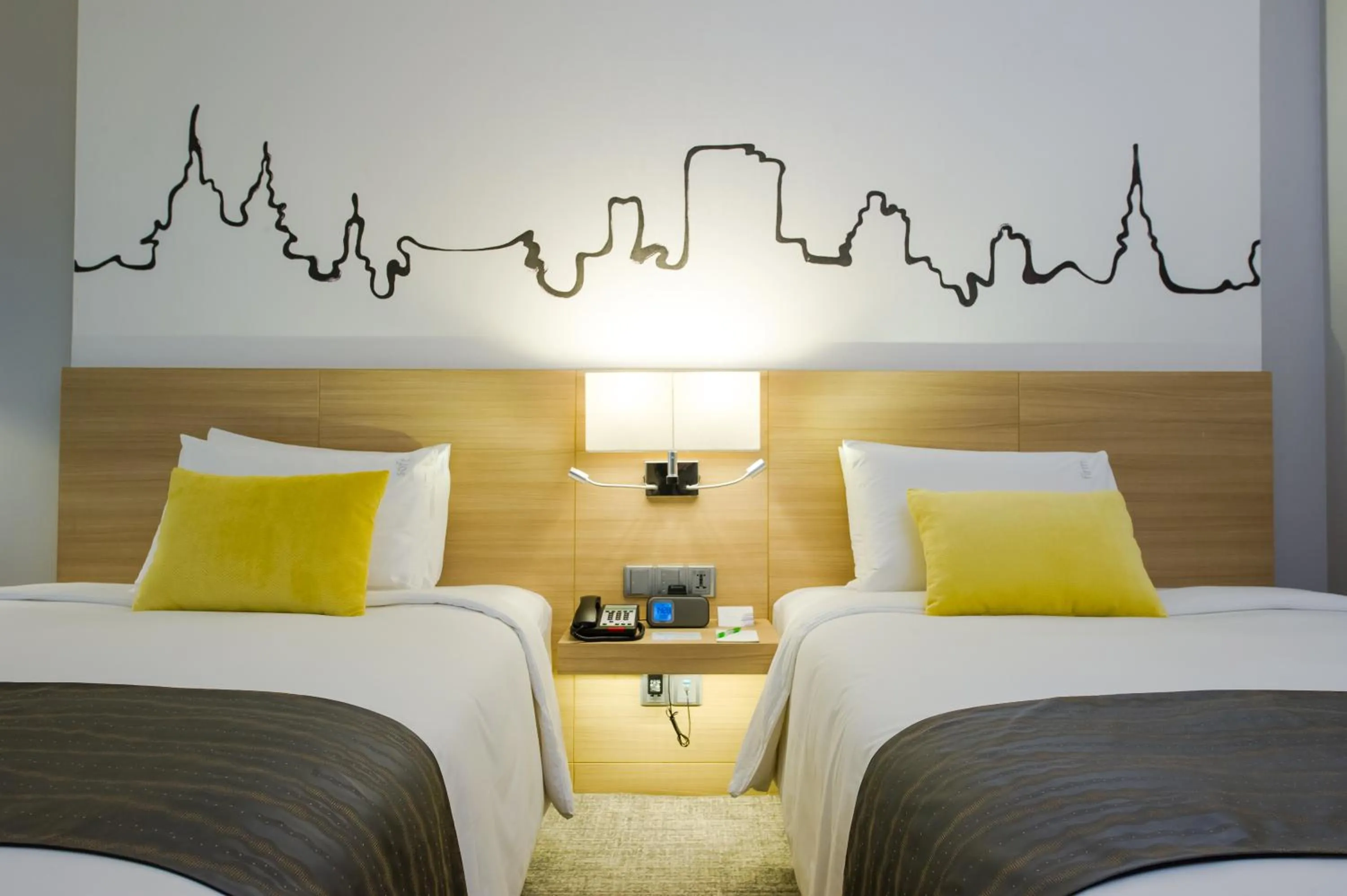 Decorative detail, Bed in Holiday Inn Bangkok Silom by IHG