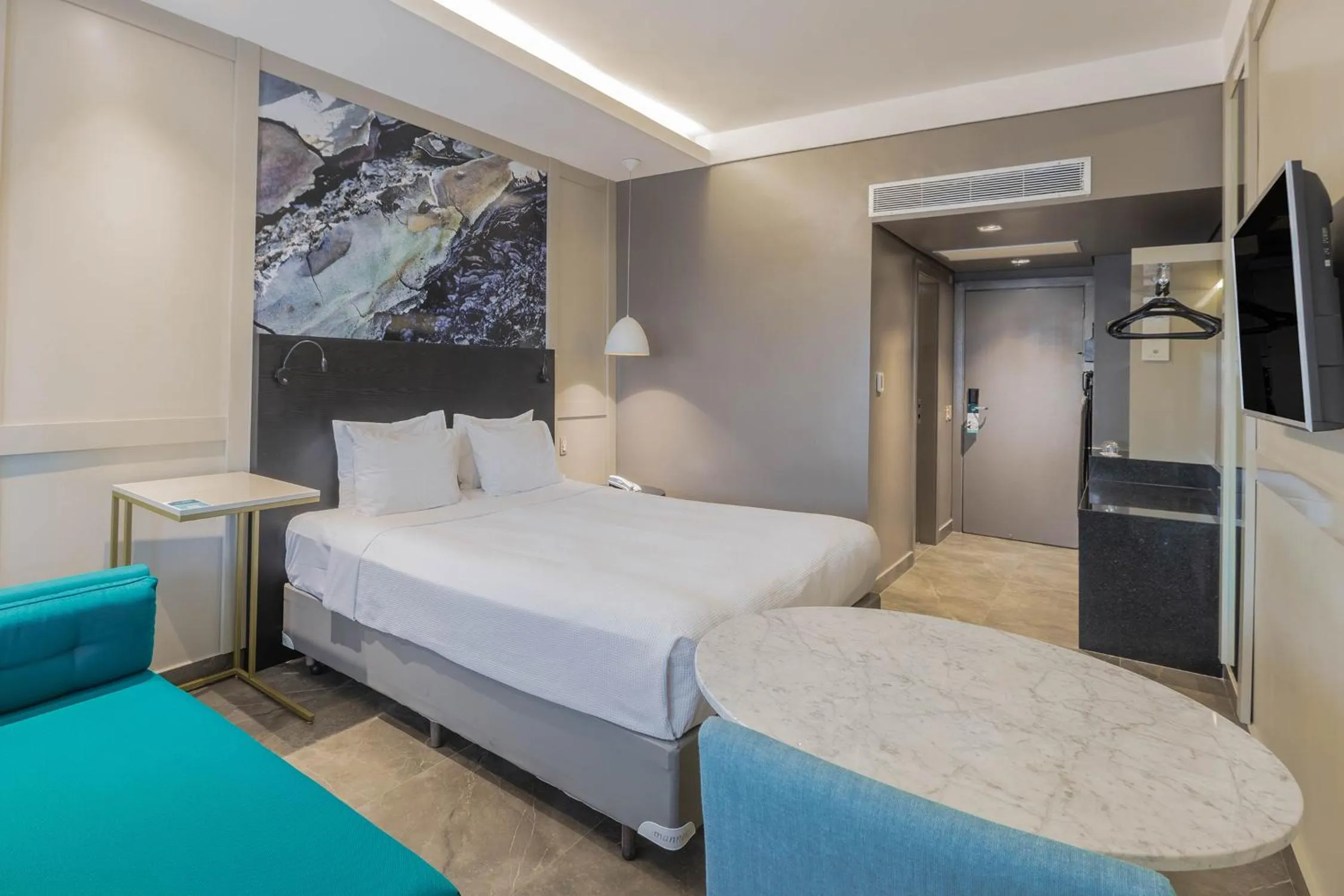 Bedroom, Bed in Hotel Deville Prime Cuiabá