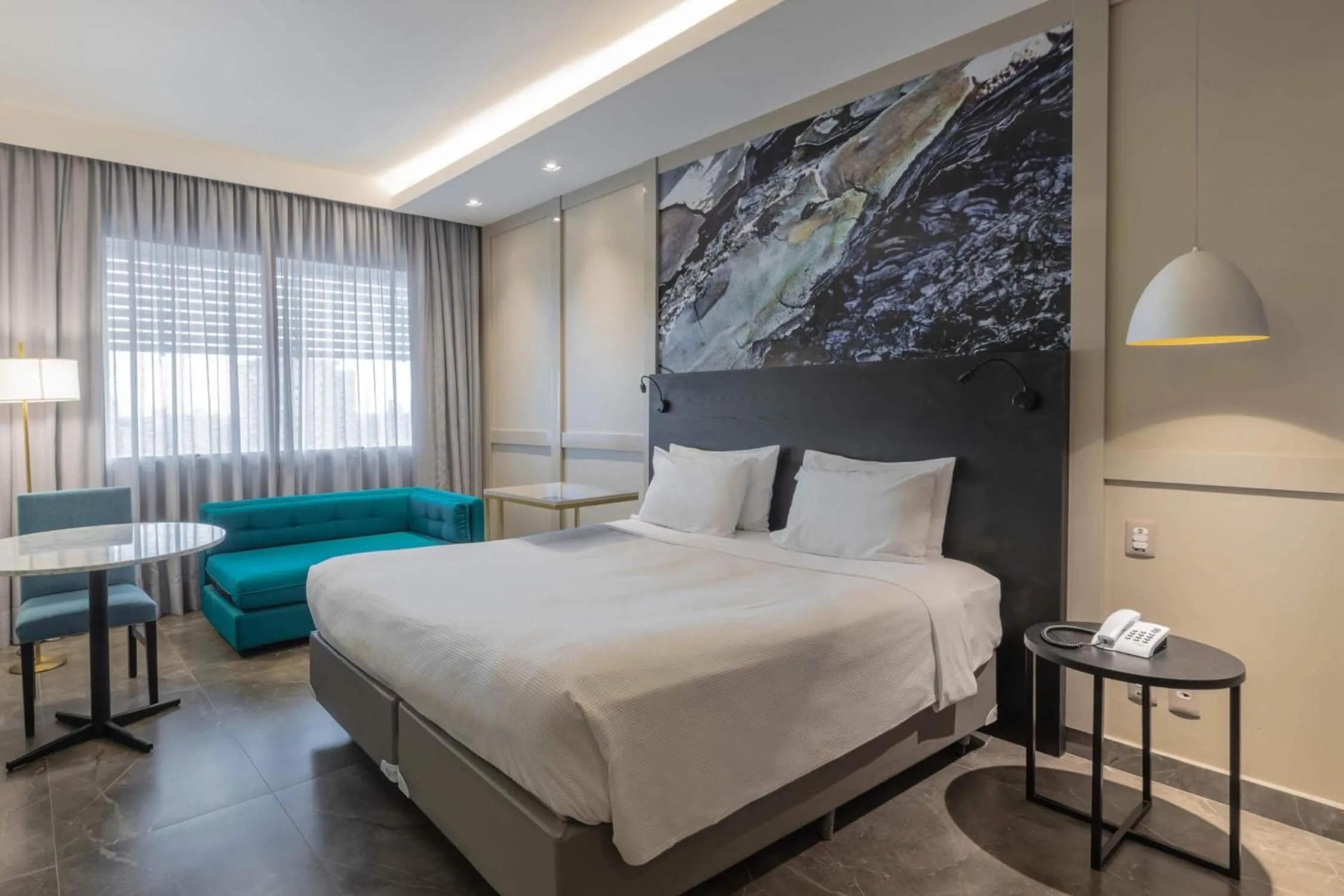 Bedroom, Bed in Hotel Deville Prime Cuiabá