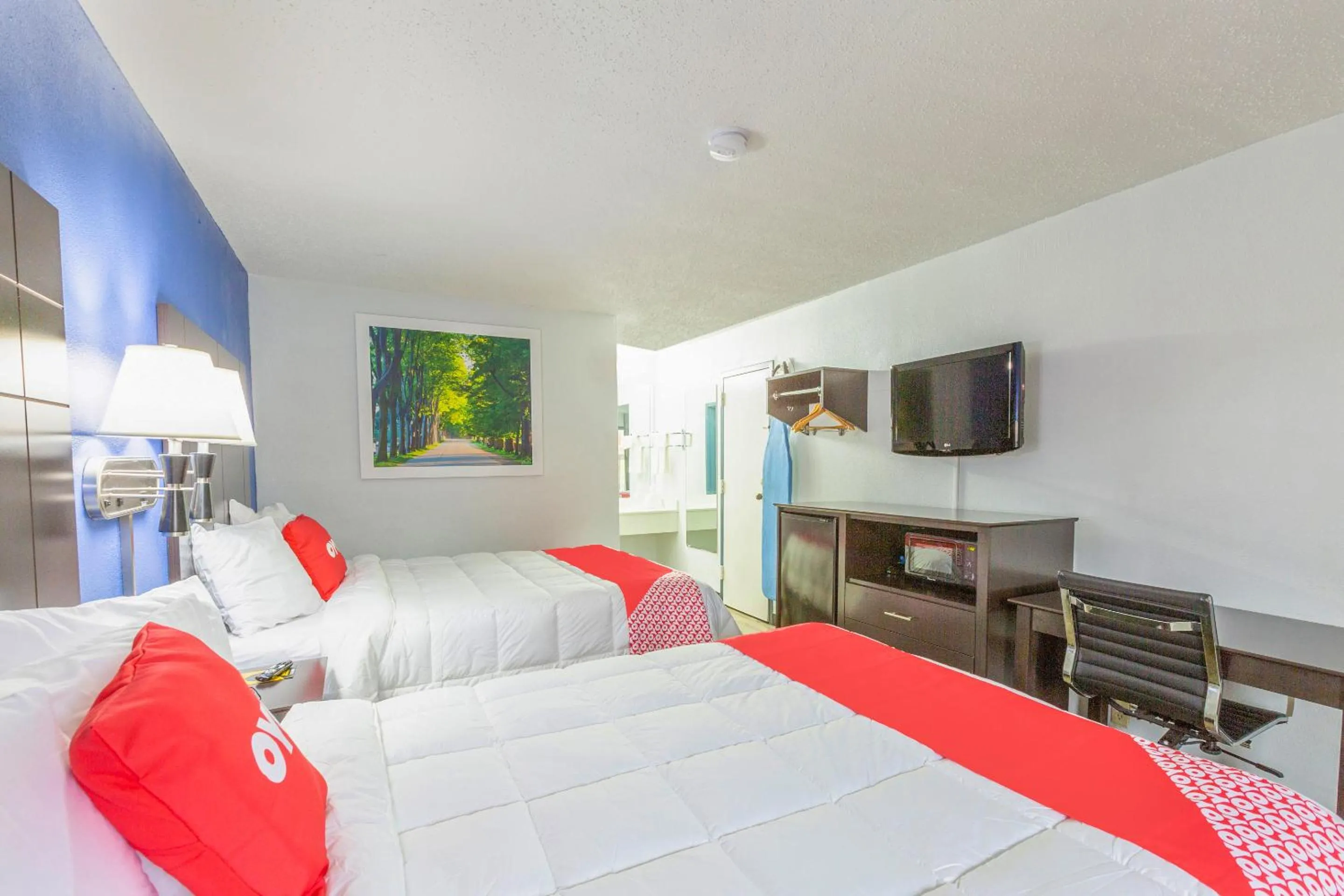 Bedroom in OYO Hotel Baton Rouge Mid City