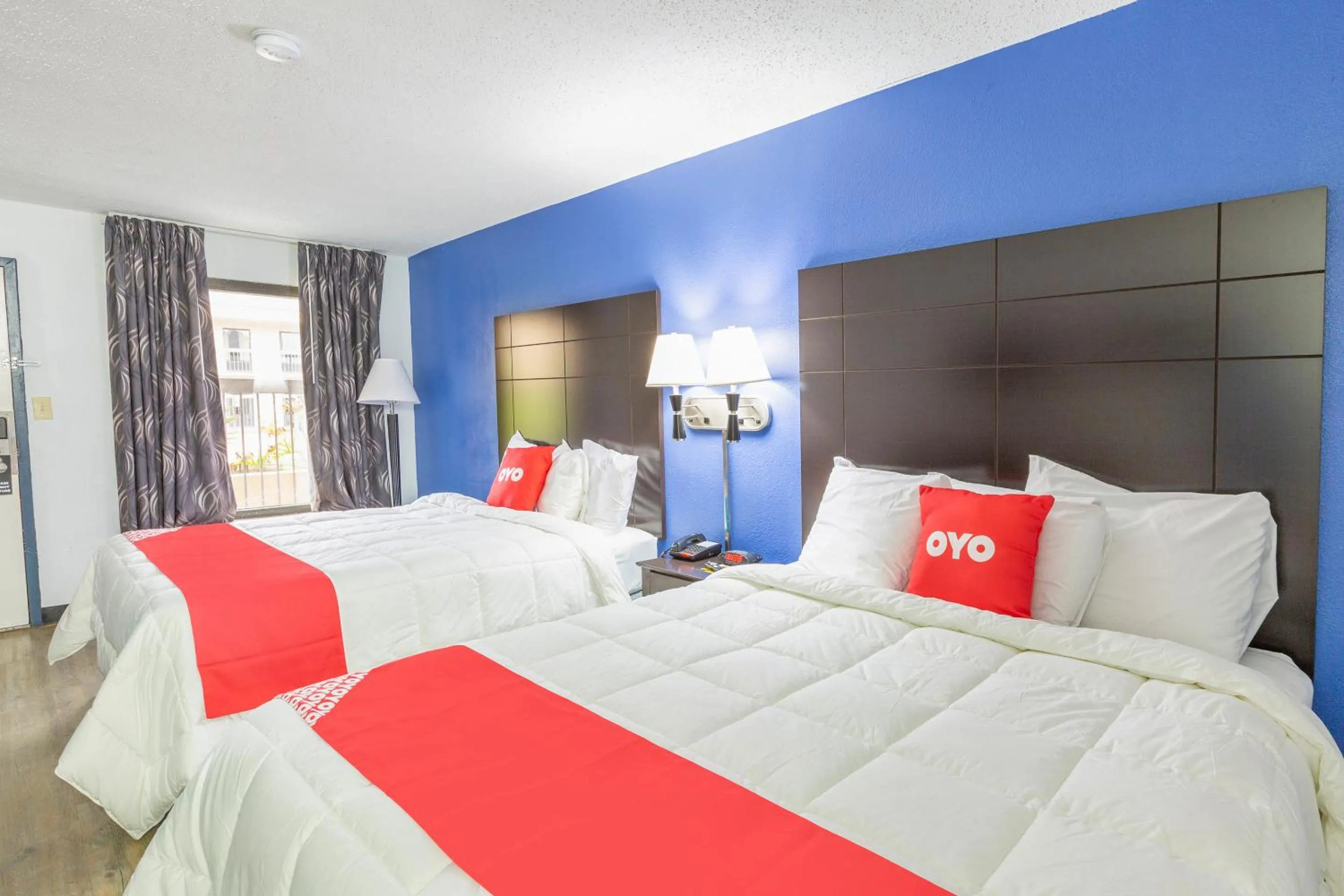 Bedroom in OYO Hotel Baton Rouge Mid City