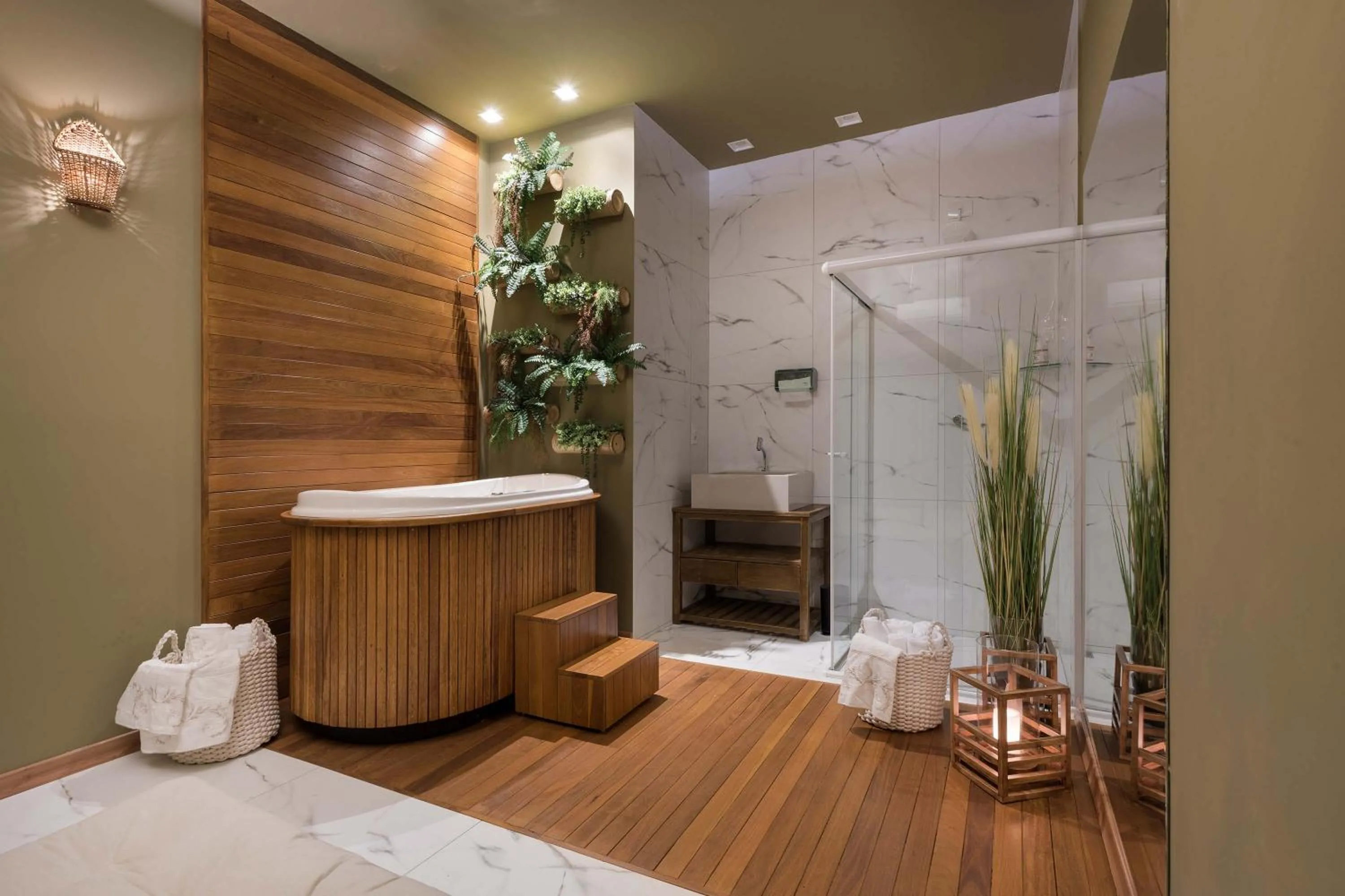 Spa and wellness centre/facilities in Hotel Deville Business Maringá