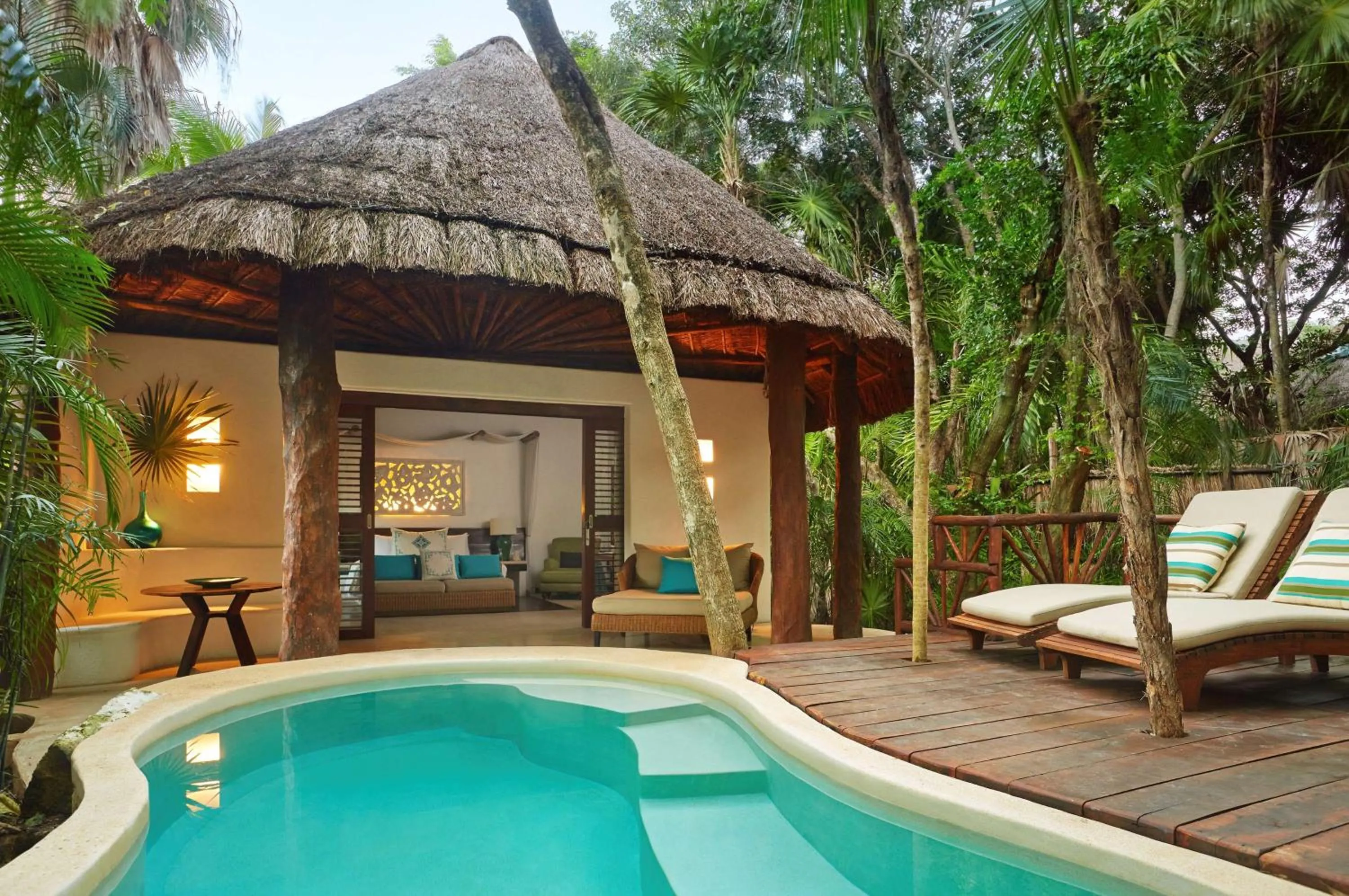 Swimming pool in Viceroy Riviera Maya, a Luxury Villa Resort - Adults Only