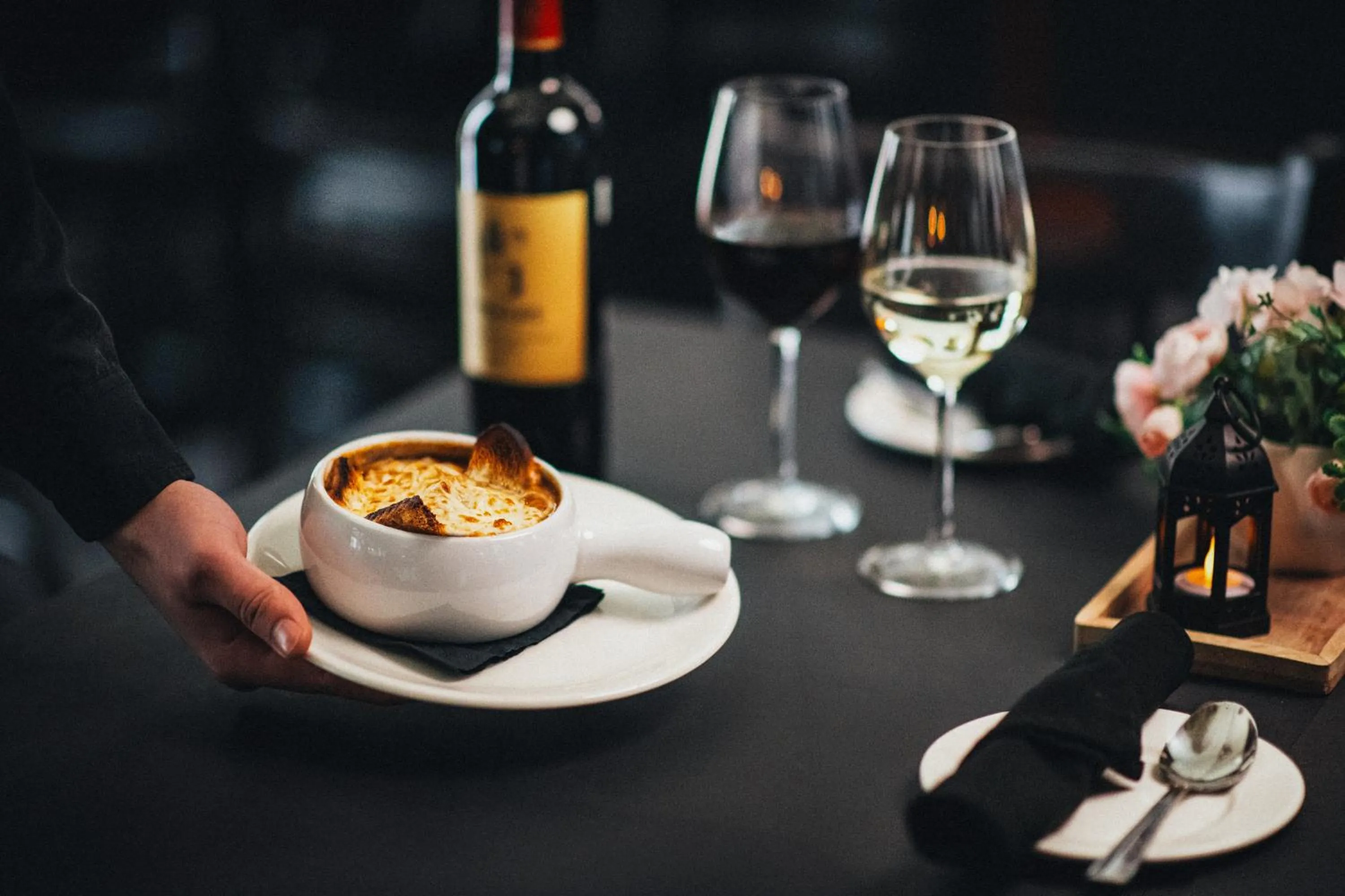 Food and drinks in Hotel Le Montagnais