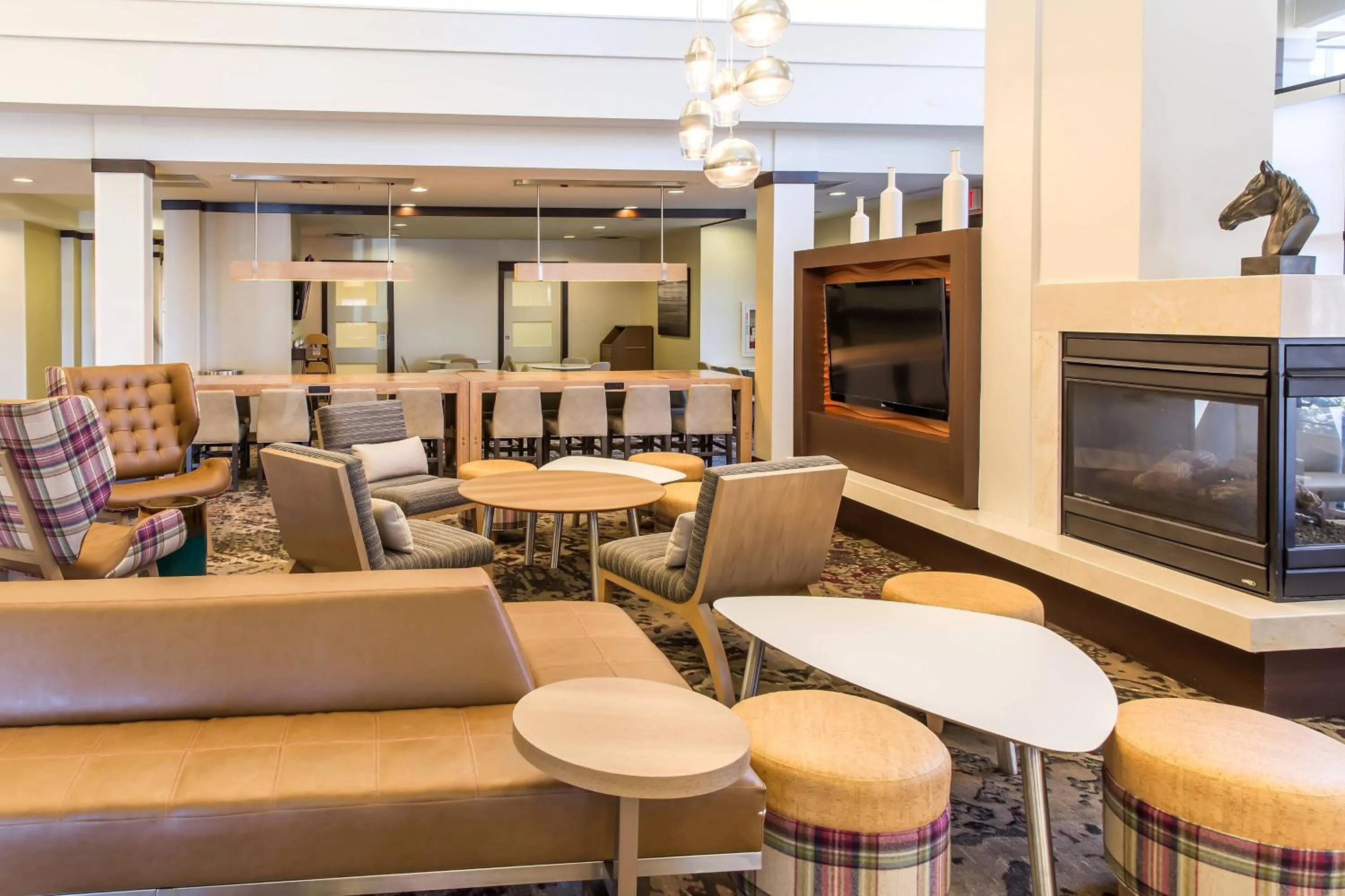 Lobby or reception in Residence Inn Lexington Keeneland/Airport