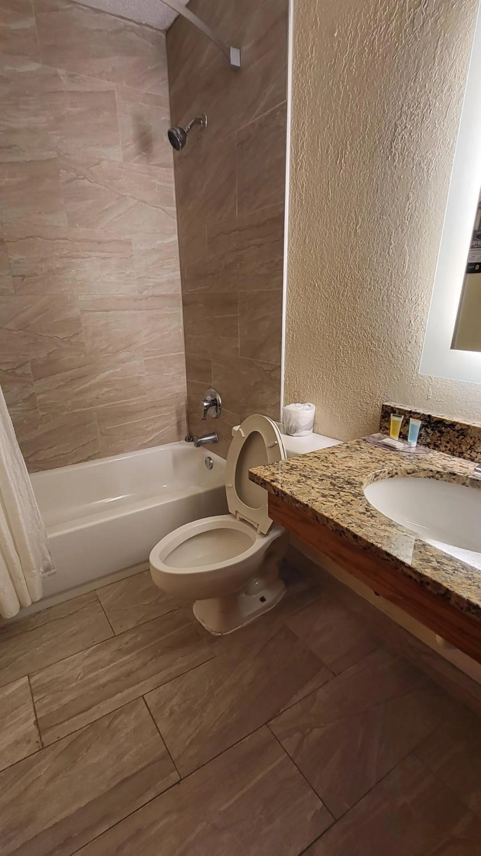Bathroom in Super 8 by Wyndham Canton/Livonia Area