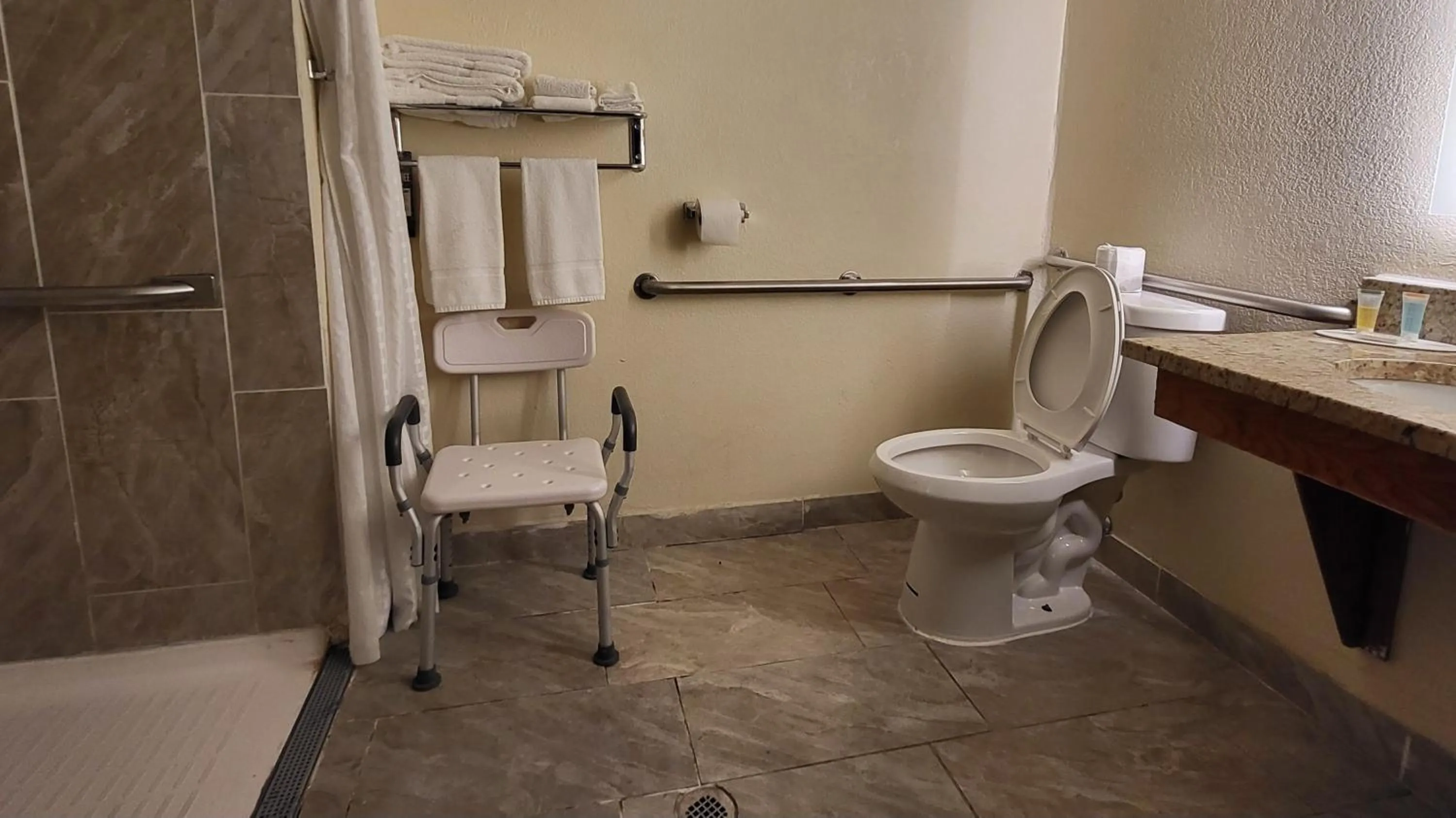 Bathroom in Super 8 by Wyndham Canton/Livonia Area