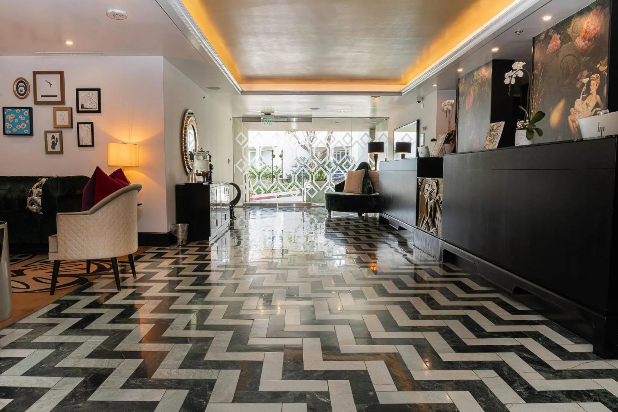 Lobby or reception in Chamberlain West Hollywood