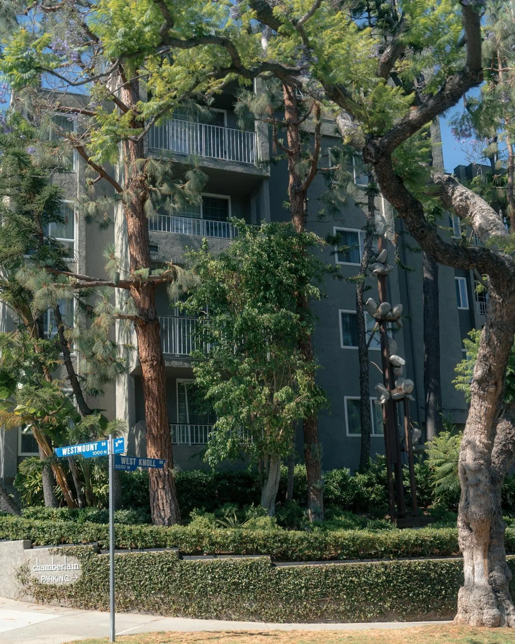 Property building in Chamberlain West Hollywood