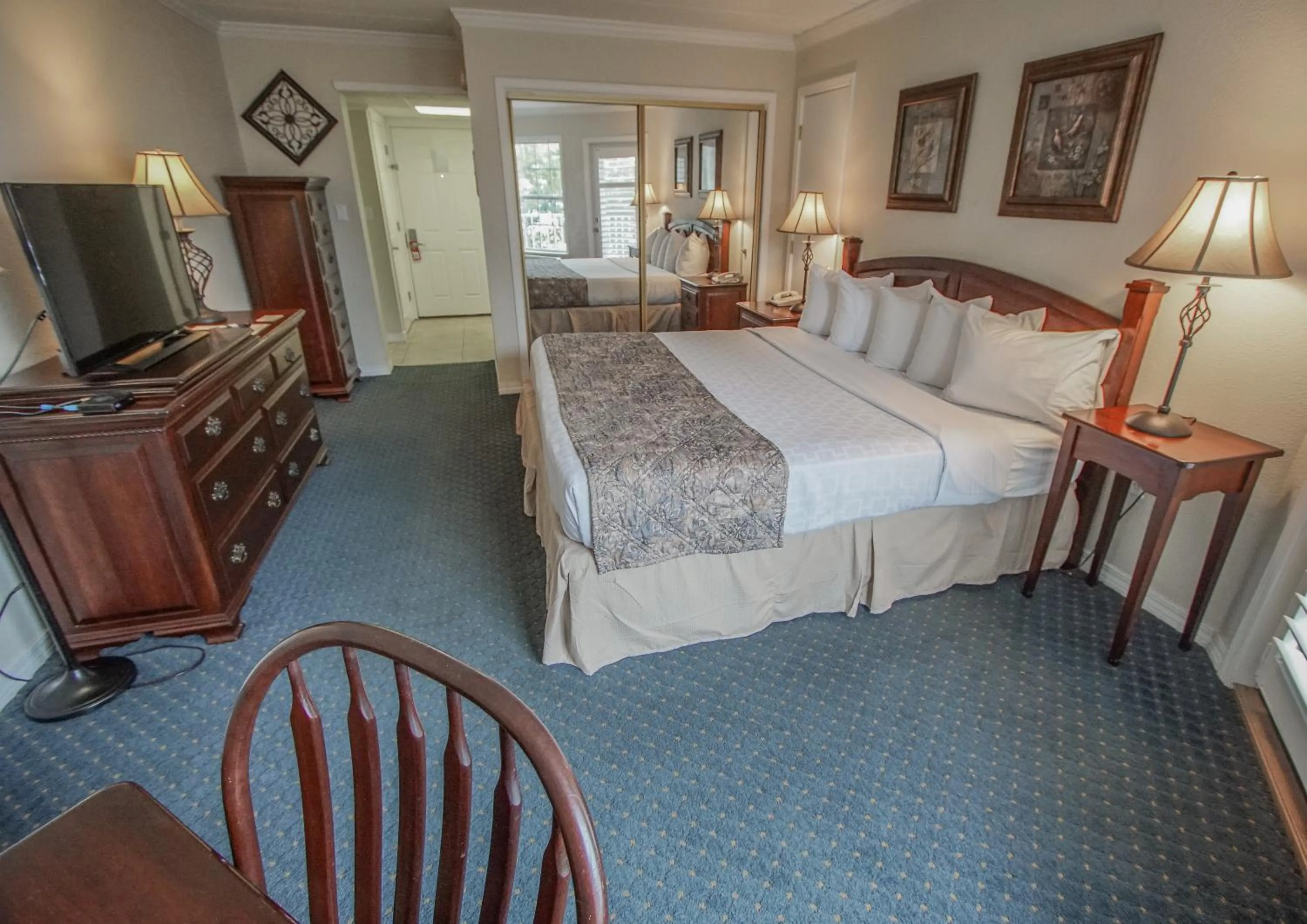 Bed in Marina Bay Resort