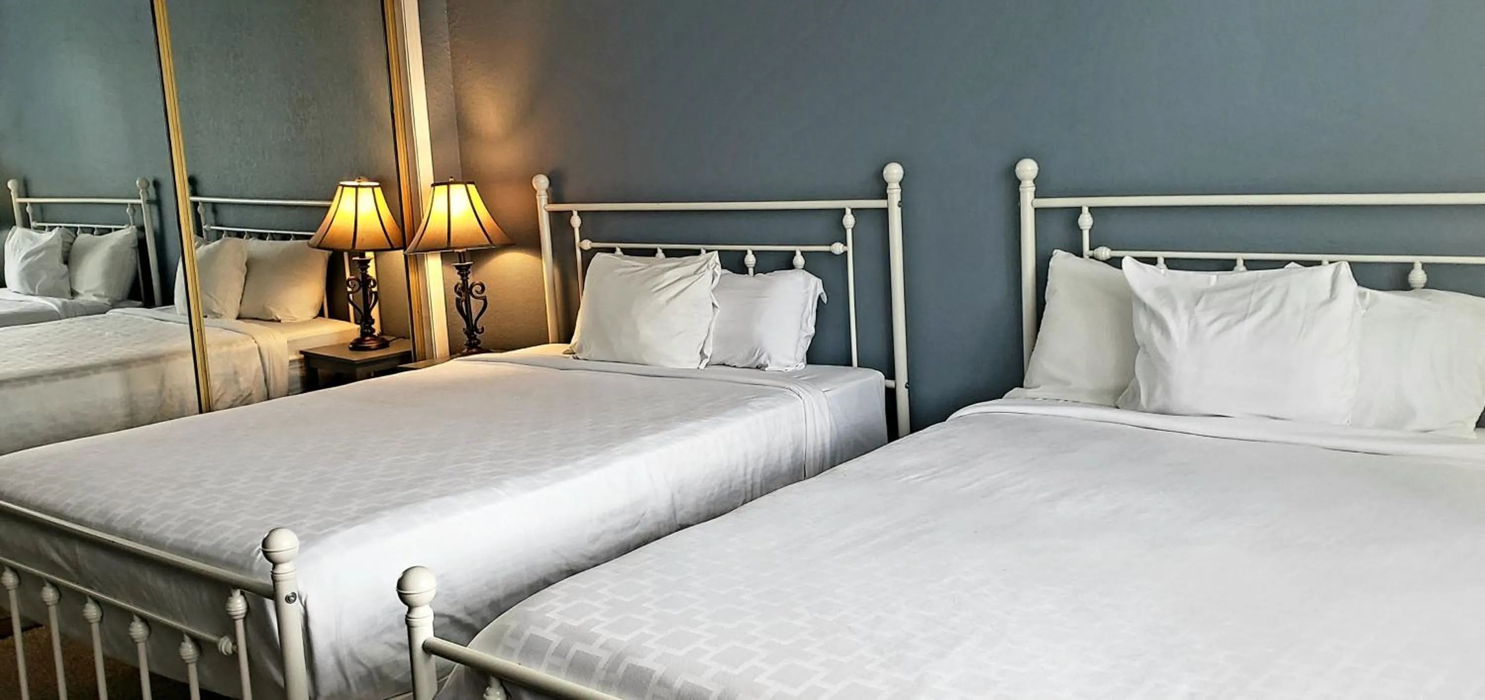 Bed in Marina Bay Resort