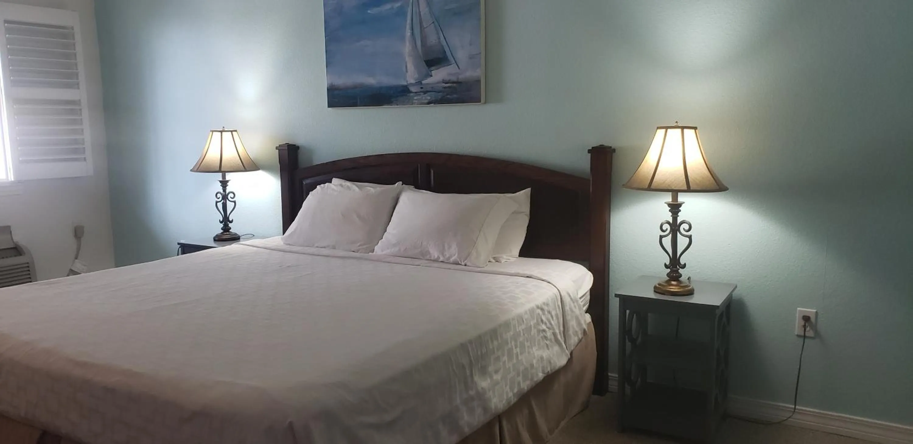 Bed in Marina Bay Resort