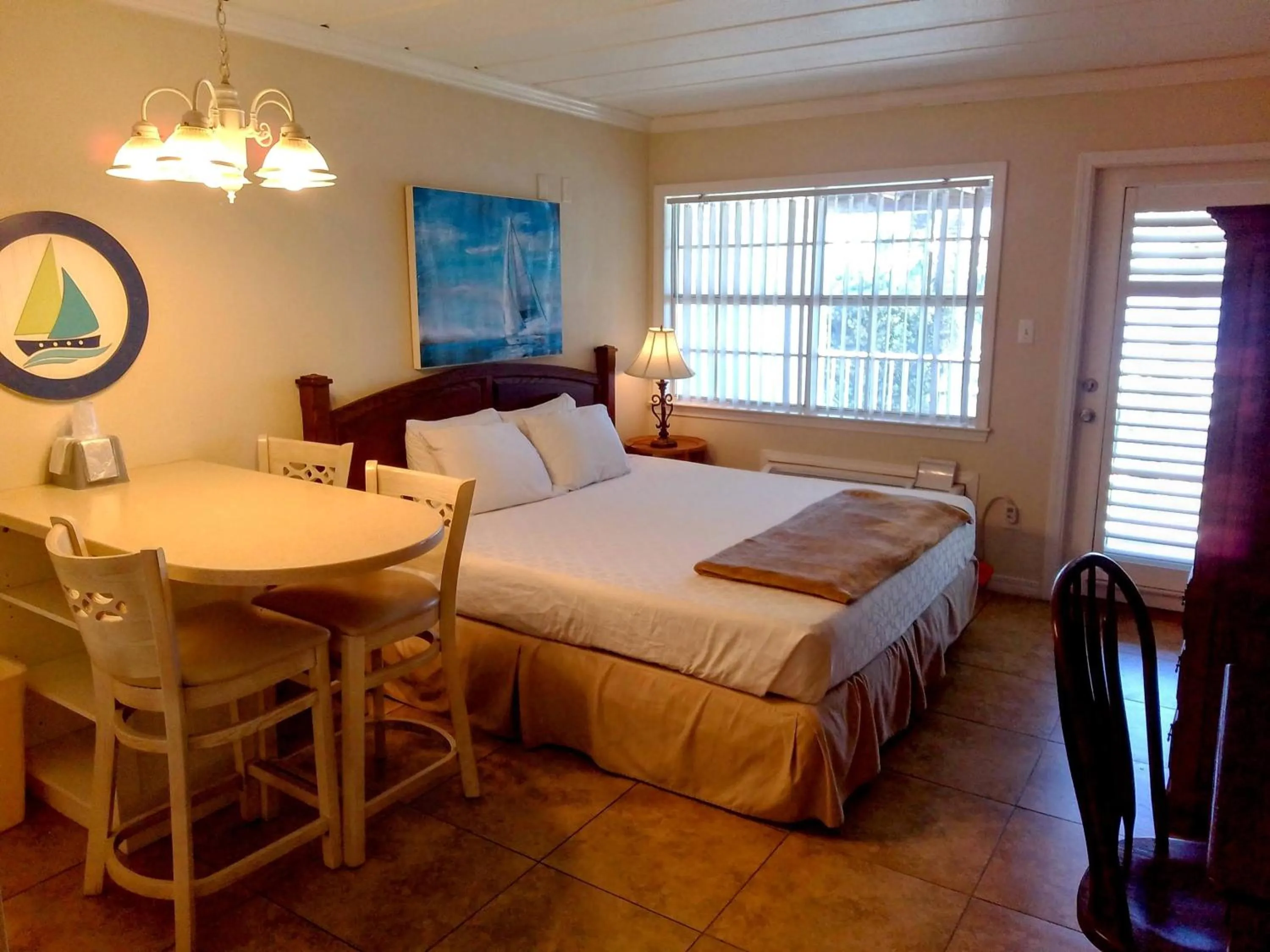 Bed in Marina Bay Resort