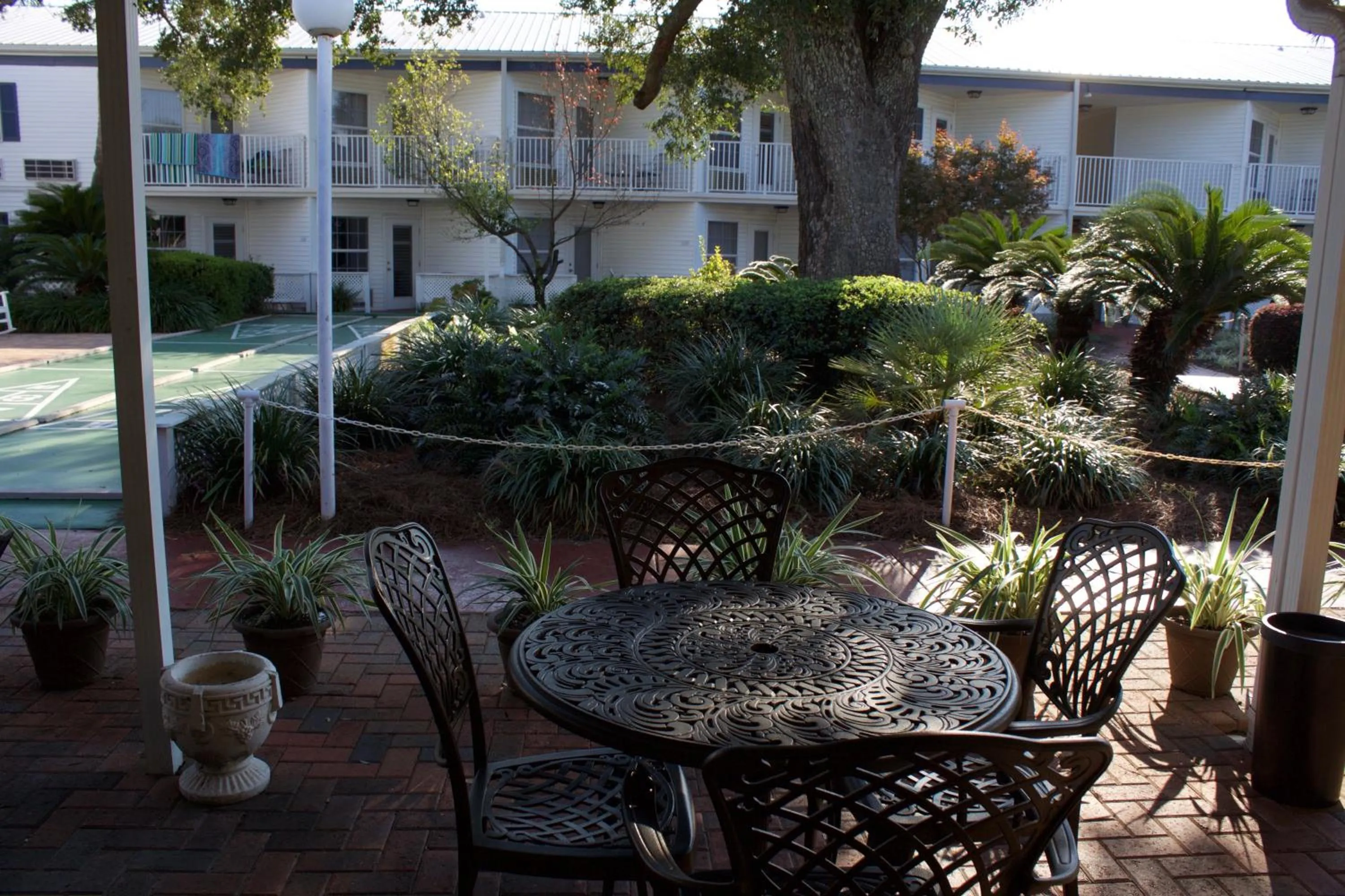 Patio in Marina Bay Resort
