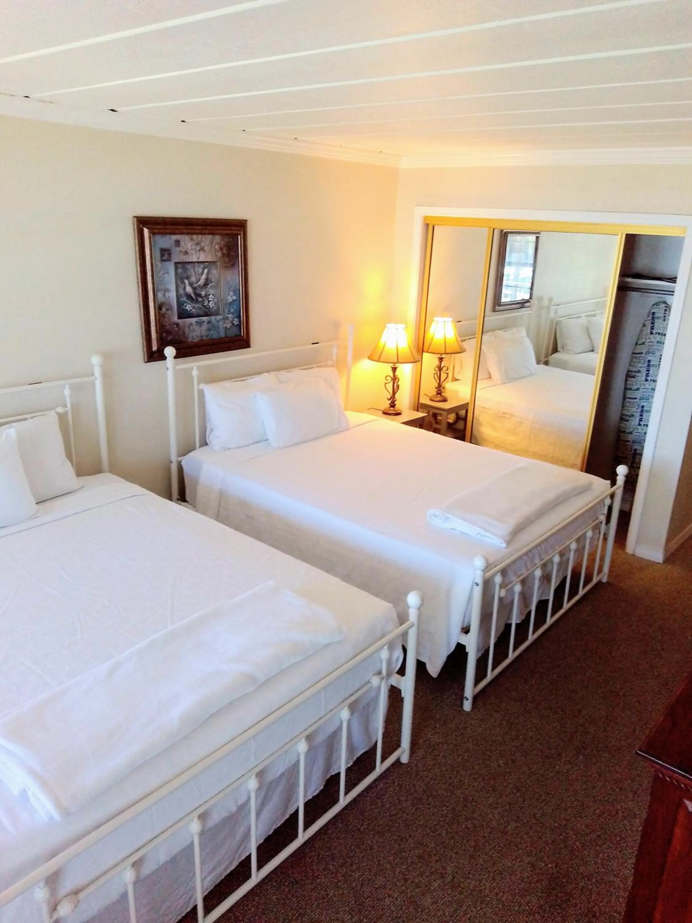 Bed in Marina Bay Resort