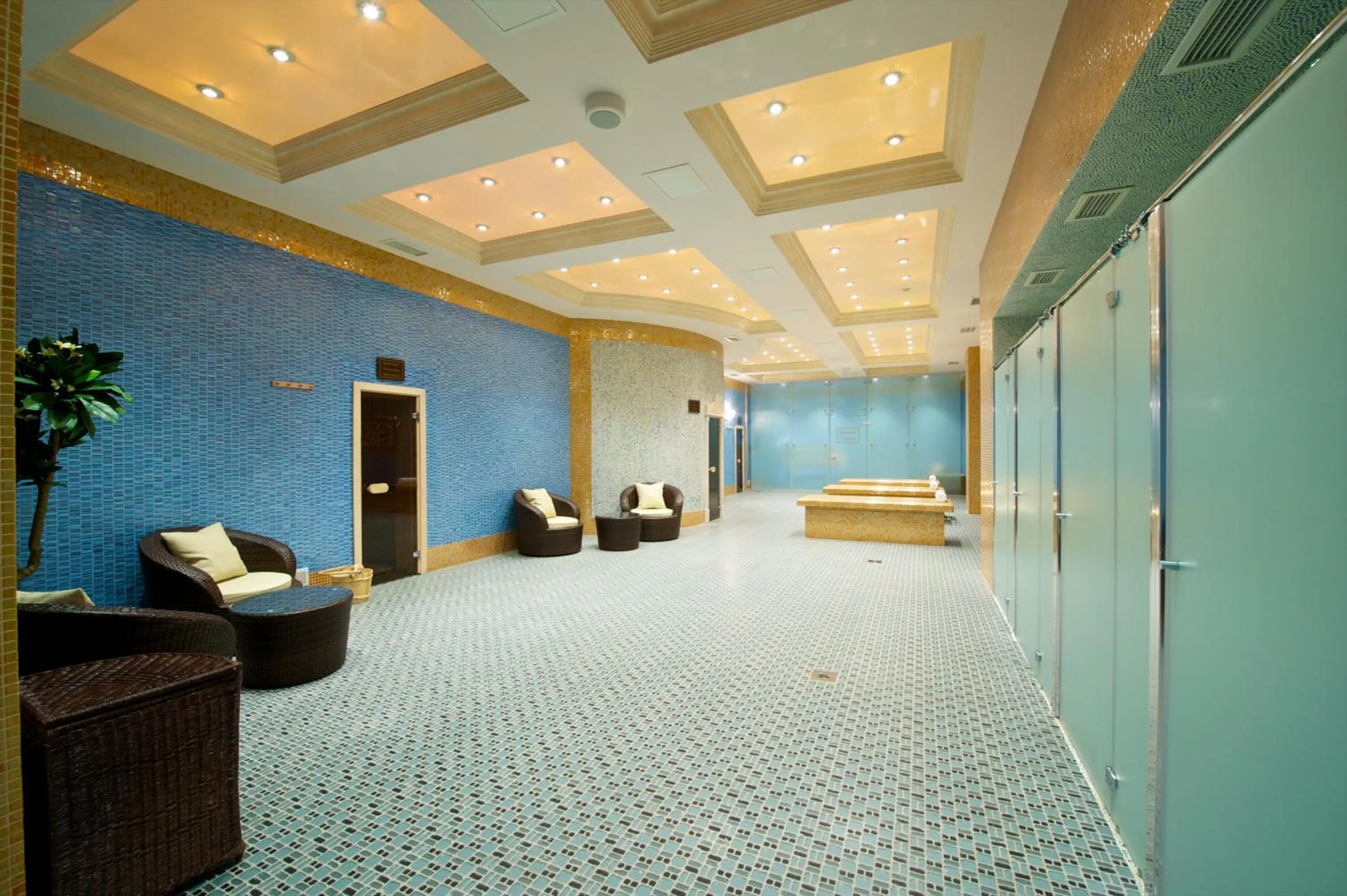 Sauna in Royal Tulip Almaty Hotel