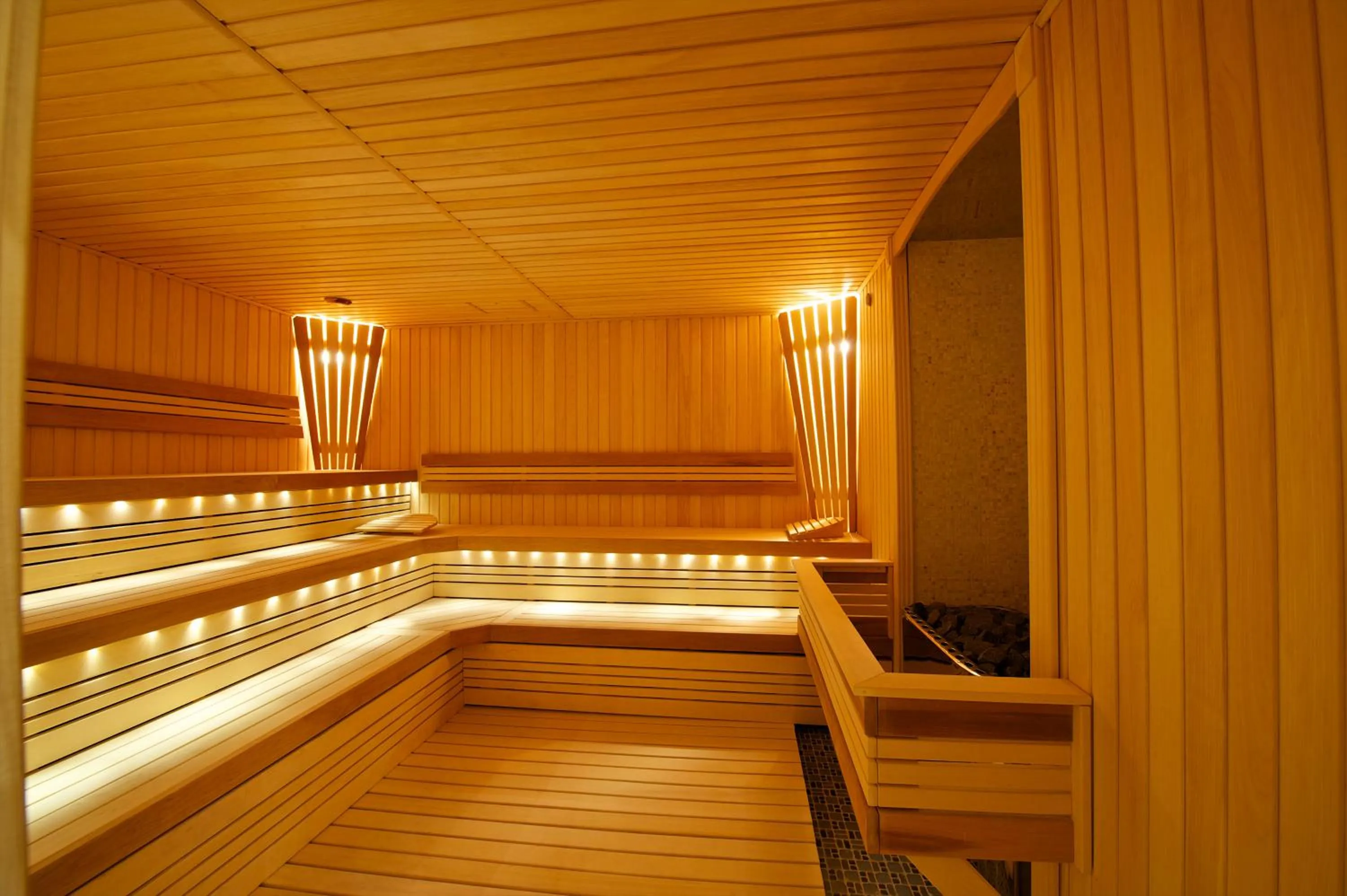 Sauna in Royal Tulip Almaty Hotel