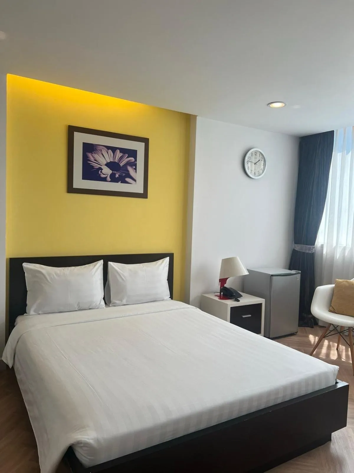 Bed in Minh Khang Hotel