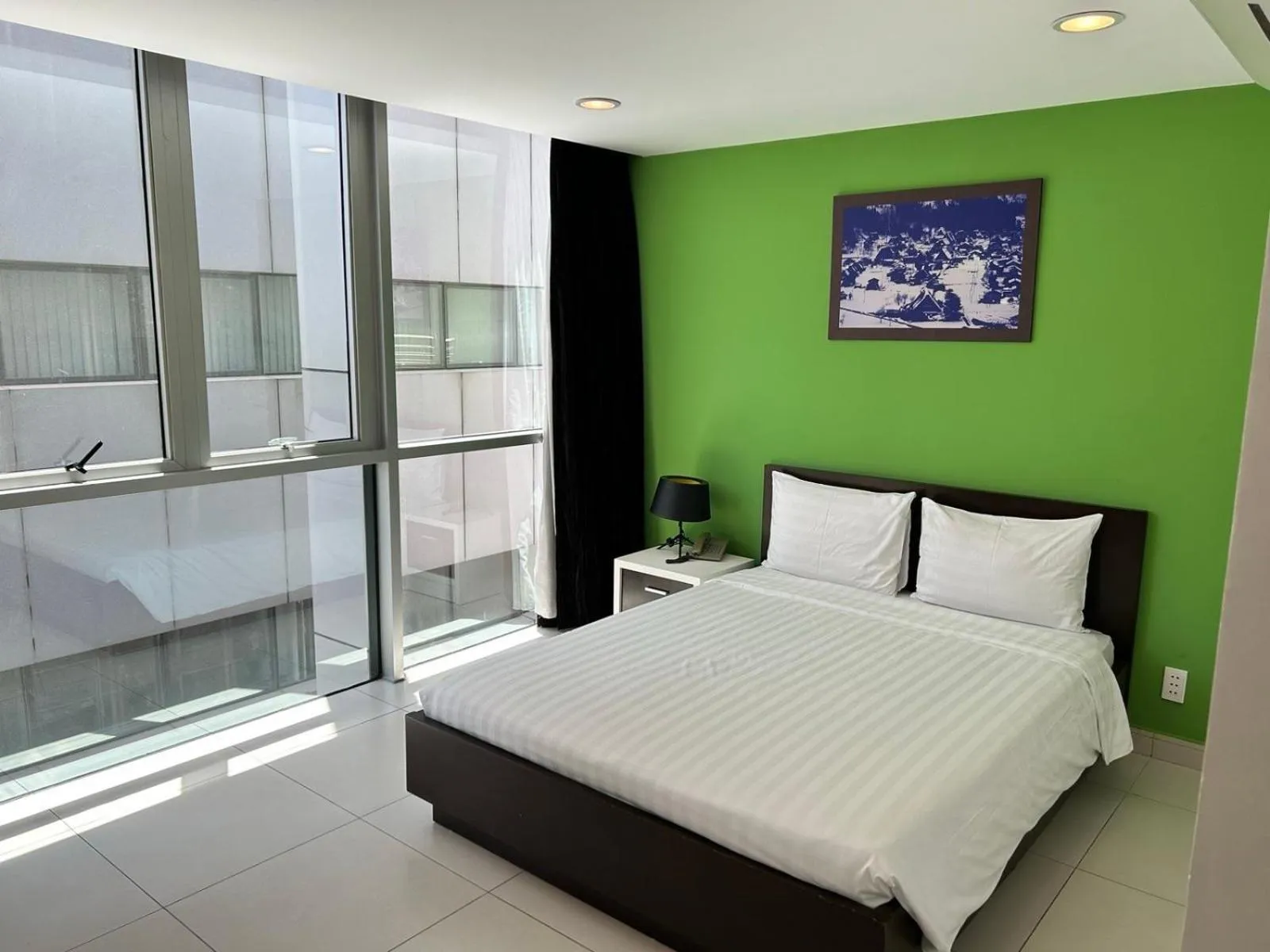 Bed in Minh Khang Hotel