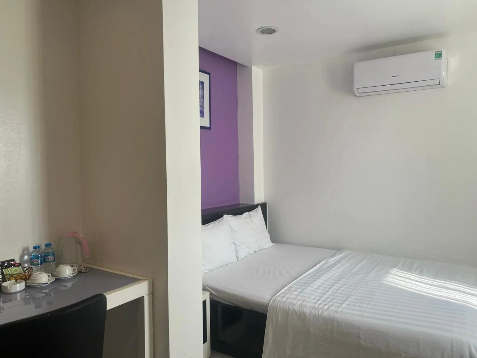 Bed in Minh Khang Hotel