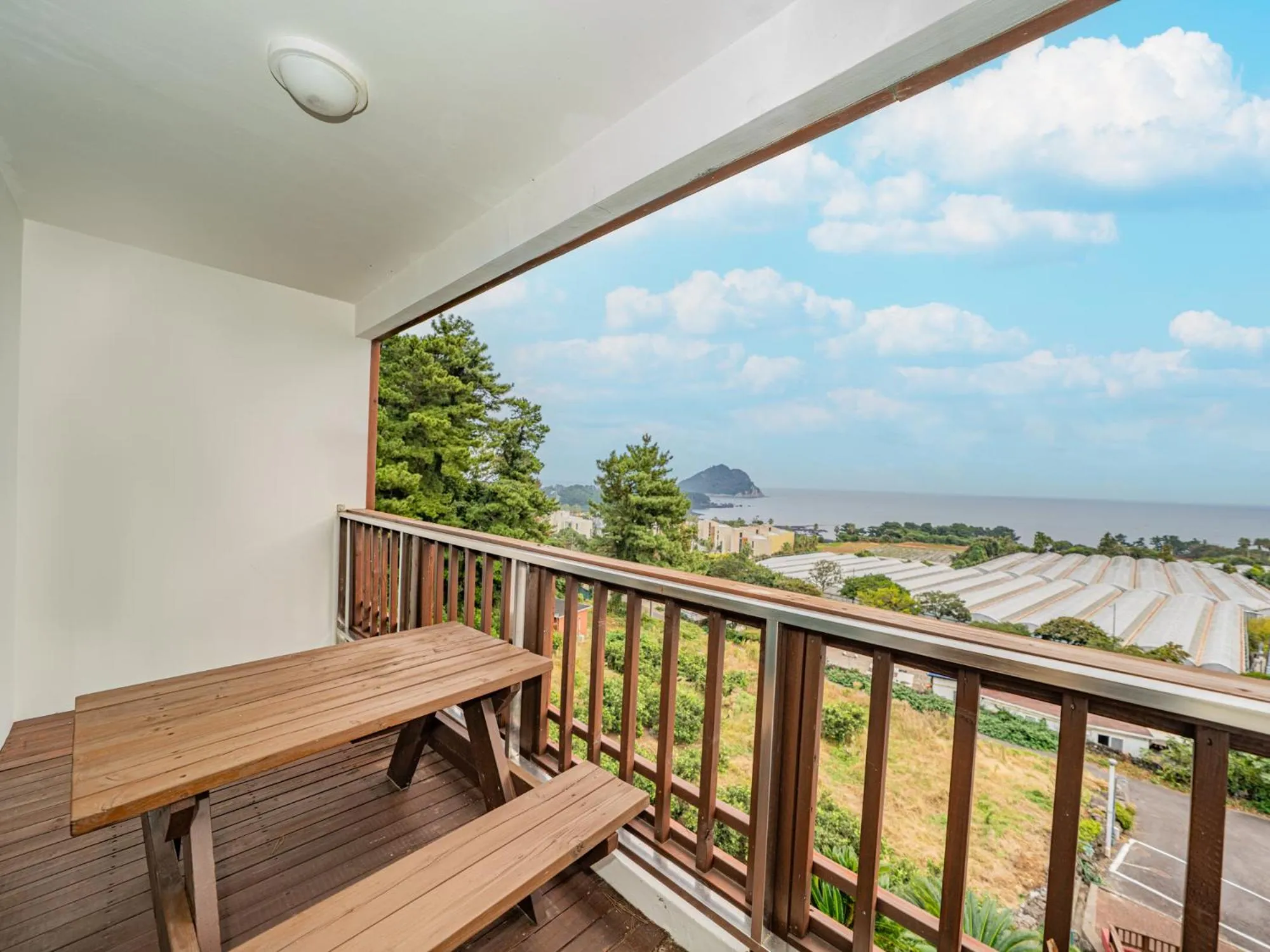 Balcony/Terrace in Four Season Pension