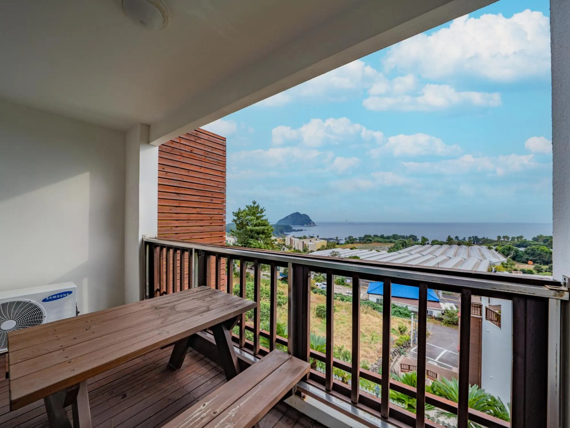 Balcony/Terrace in Four Season Pension