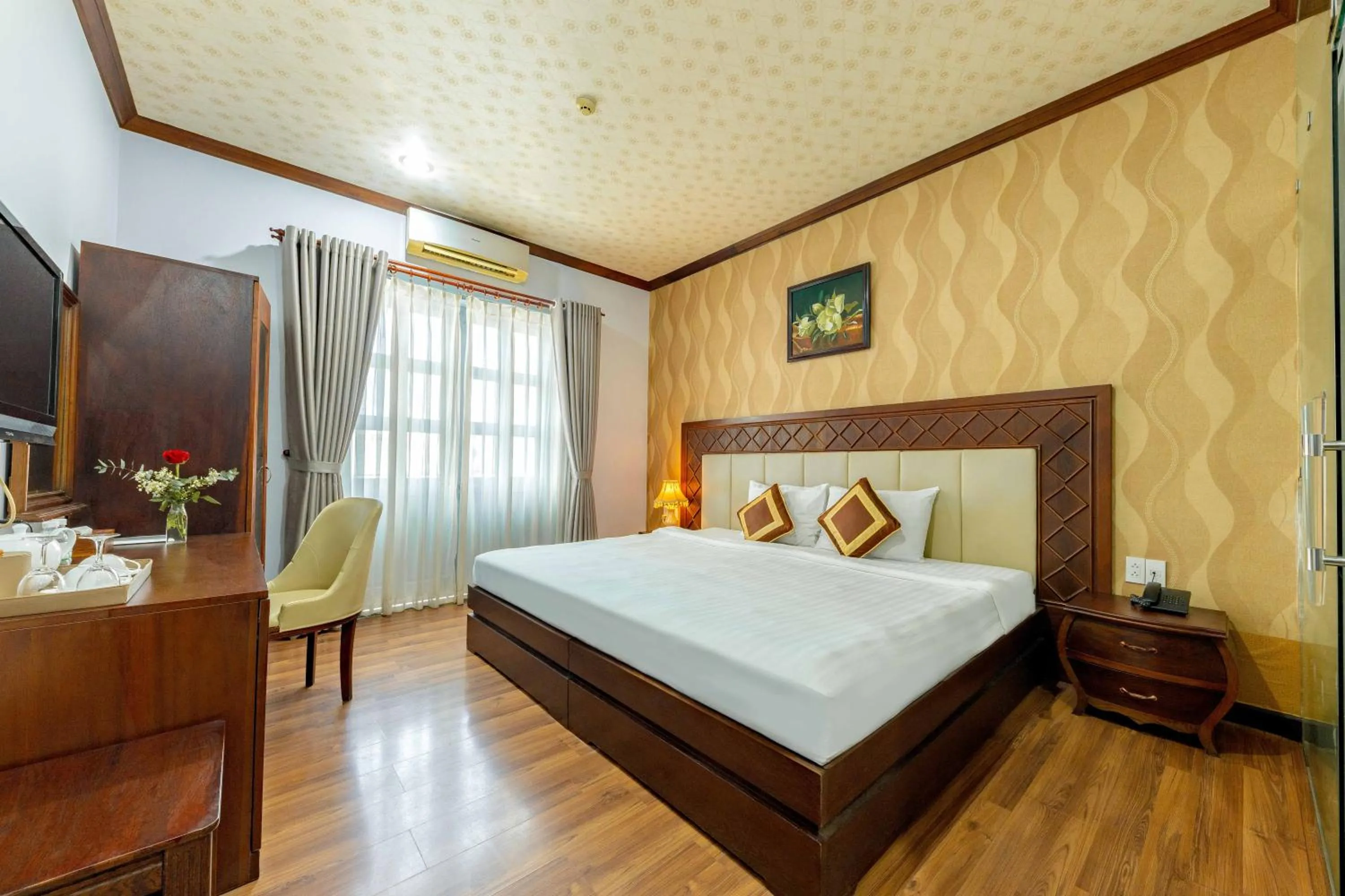 Bed in Rembrandt Hotel Nha Trang