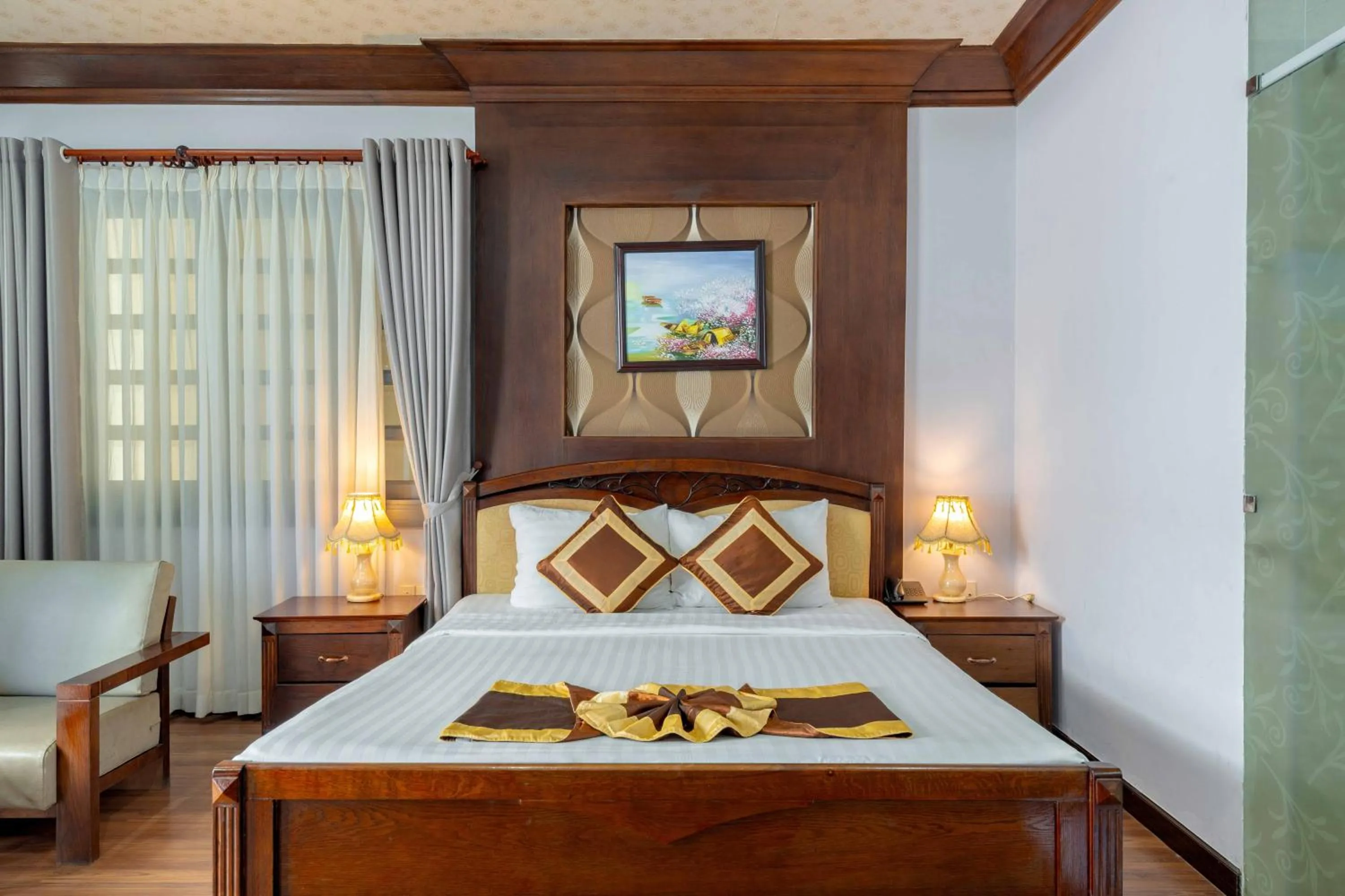 Bed in Rembrandt Hotel Nha Trang