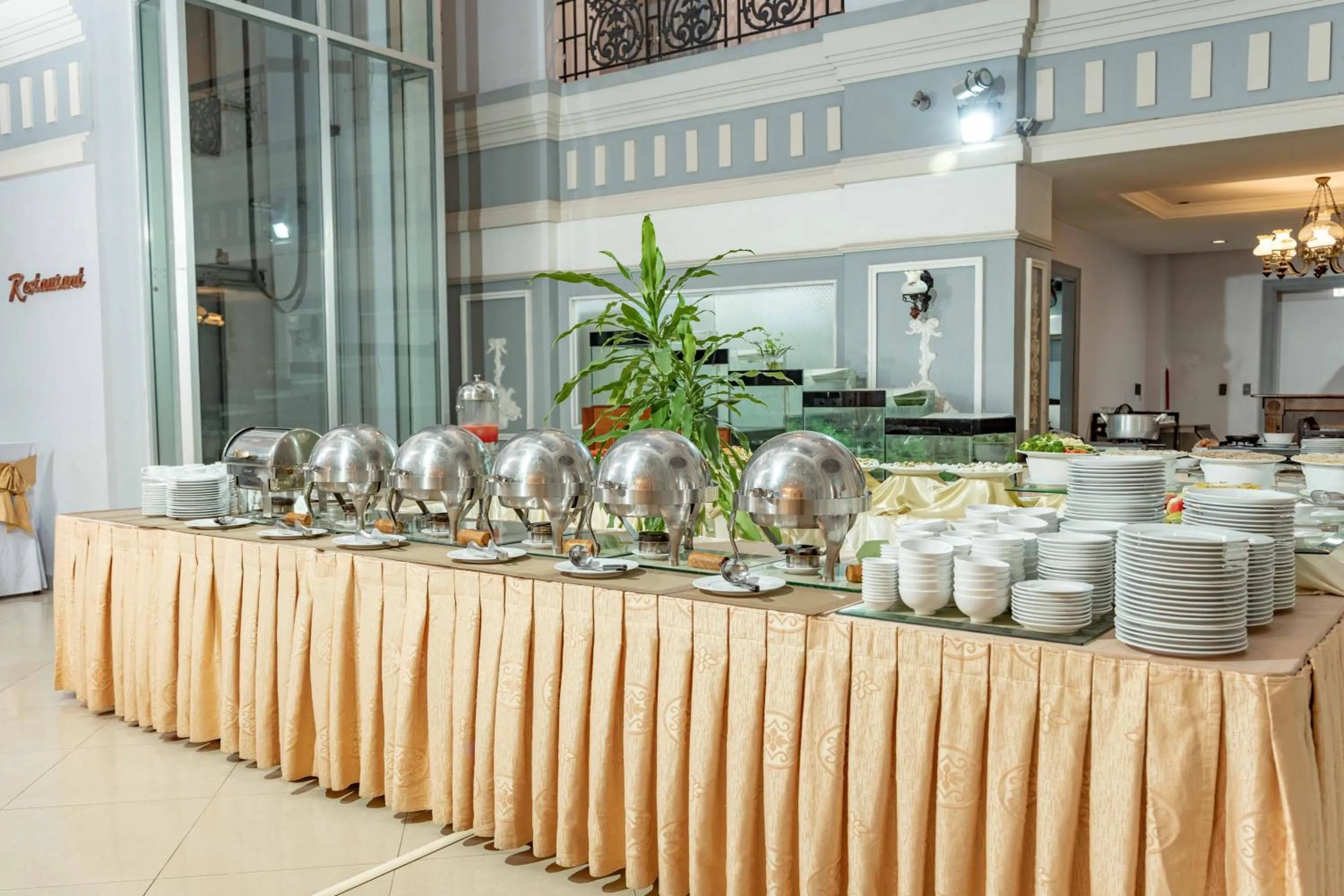Buffet breakfast in Rembrandt Hotel Nha Trang
