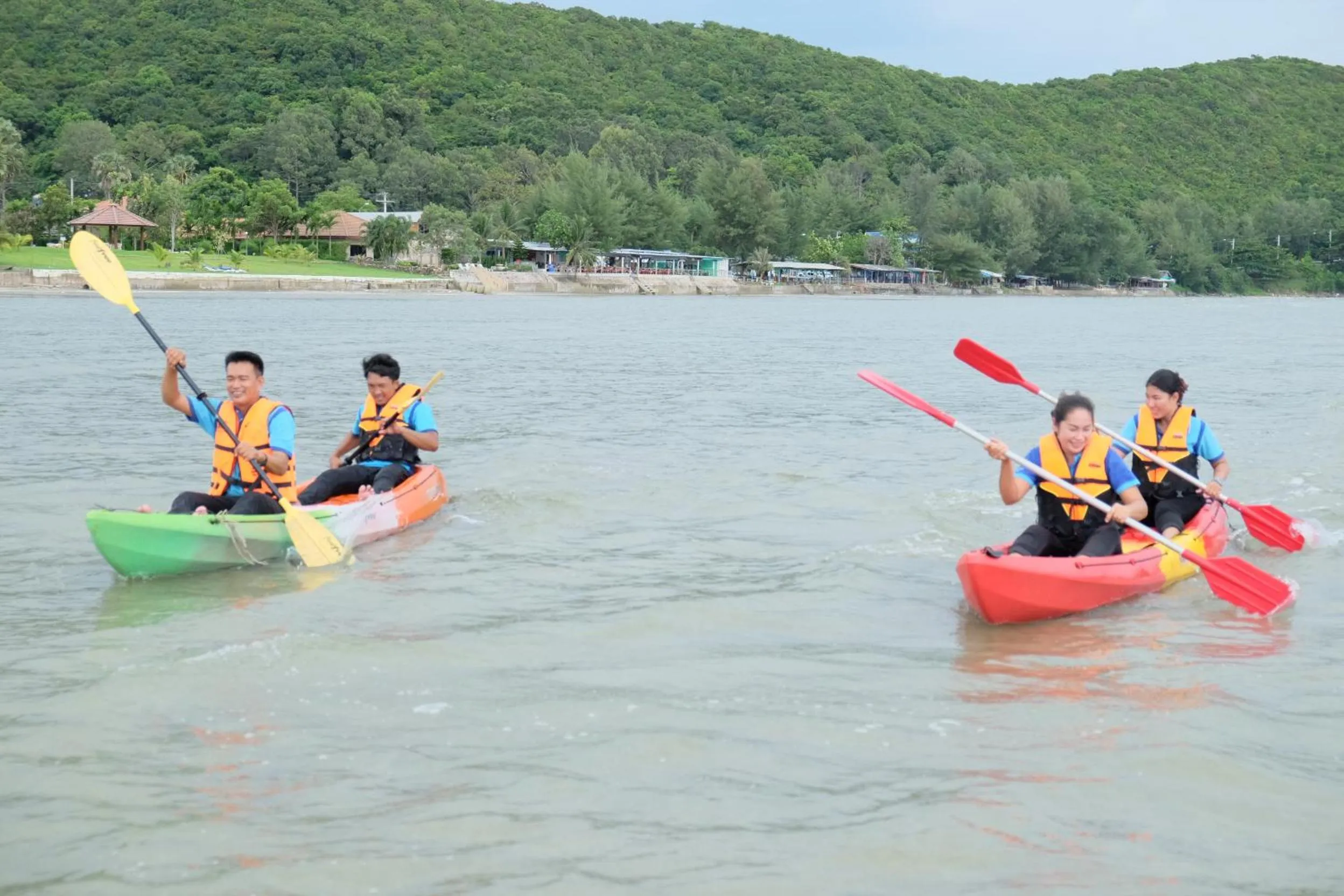 Canoeing in New Travel Beach Hotel & Resort