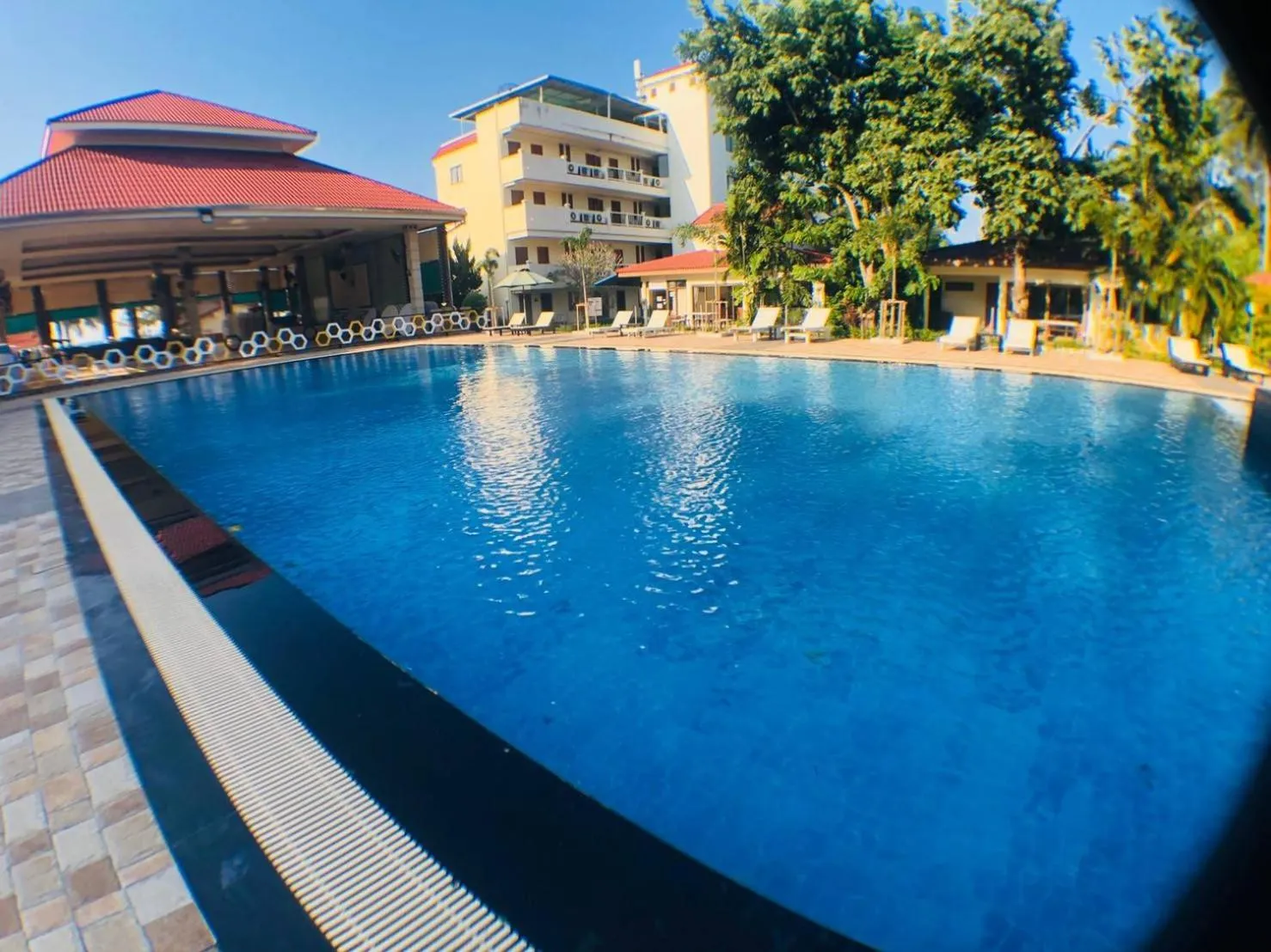 Swimming pool in New Travel Beach Hotel & Resort