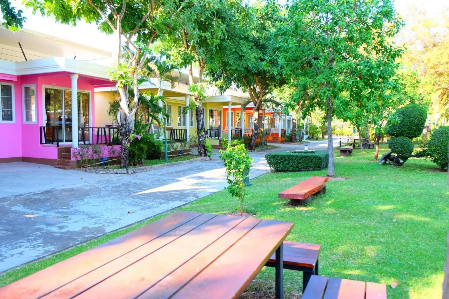 Garden view in New Travel Beach Hotel & Resort