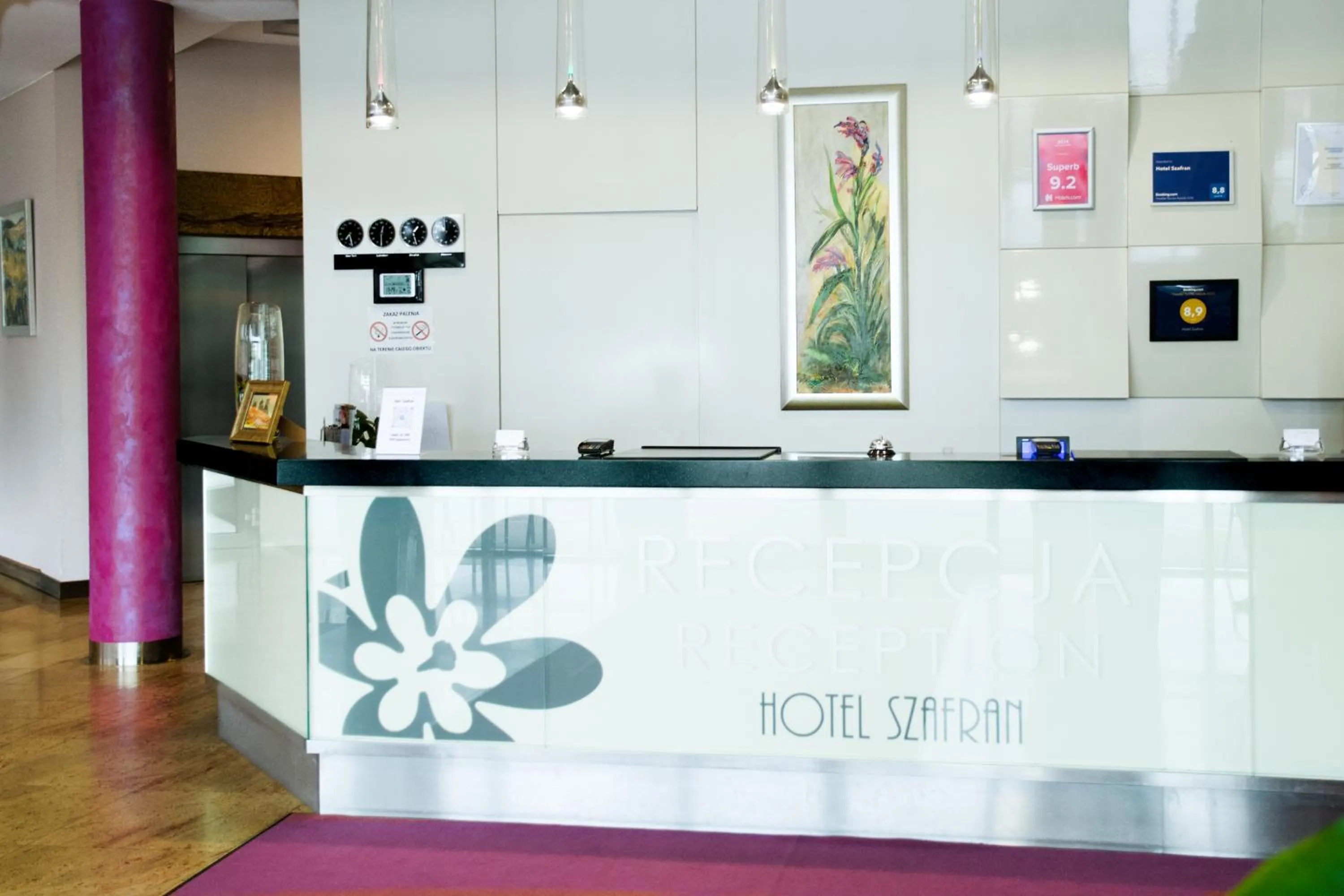 Lobby or reception in Hotel Szafran