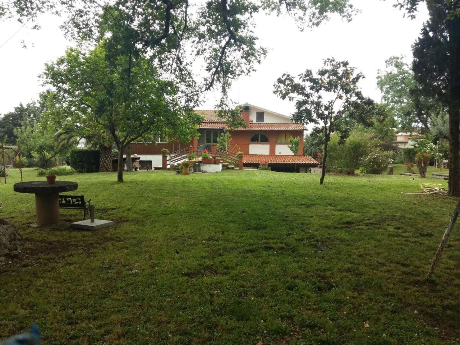Garden view in B&B Le Cinque Querce