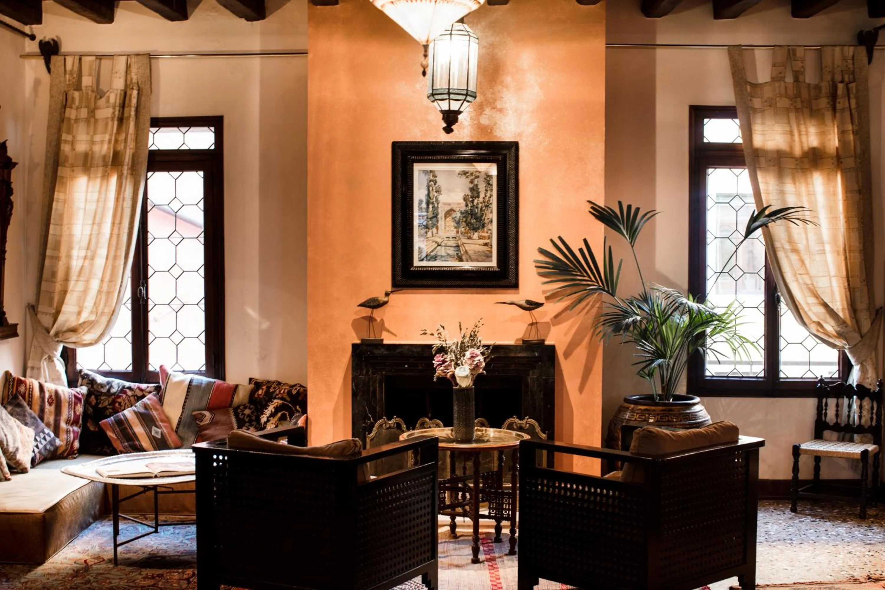 Living room in Novecento Boutique Hotel