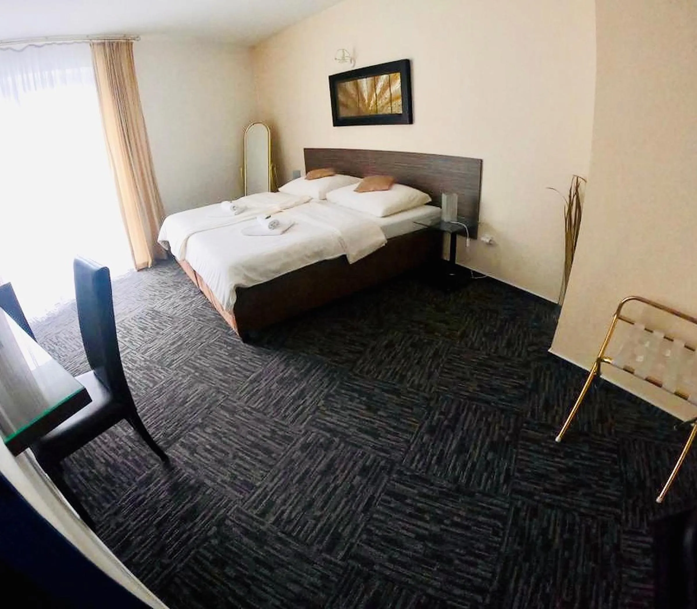 Bed in Interhotel America