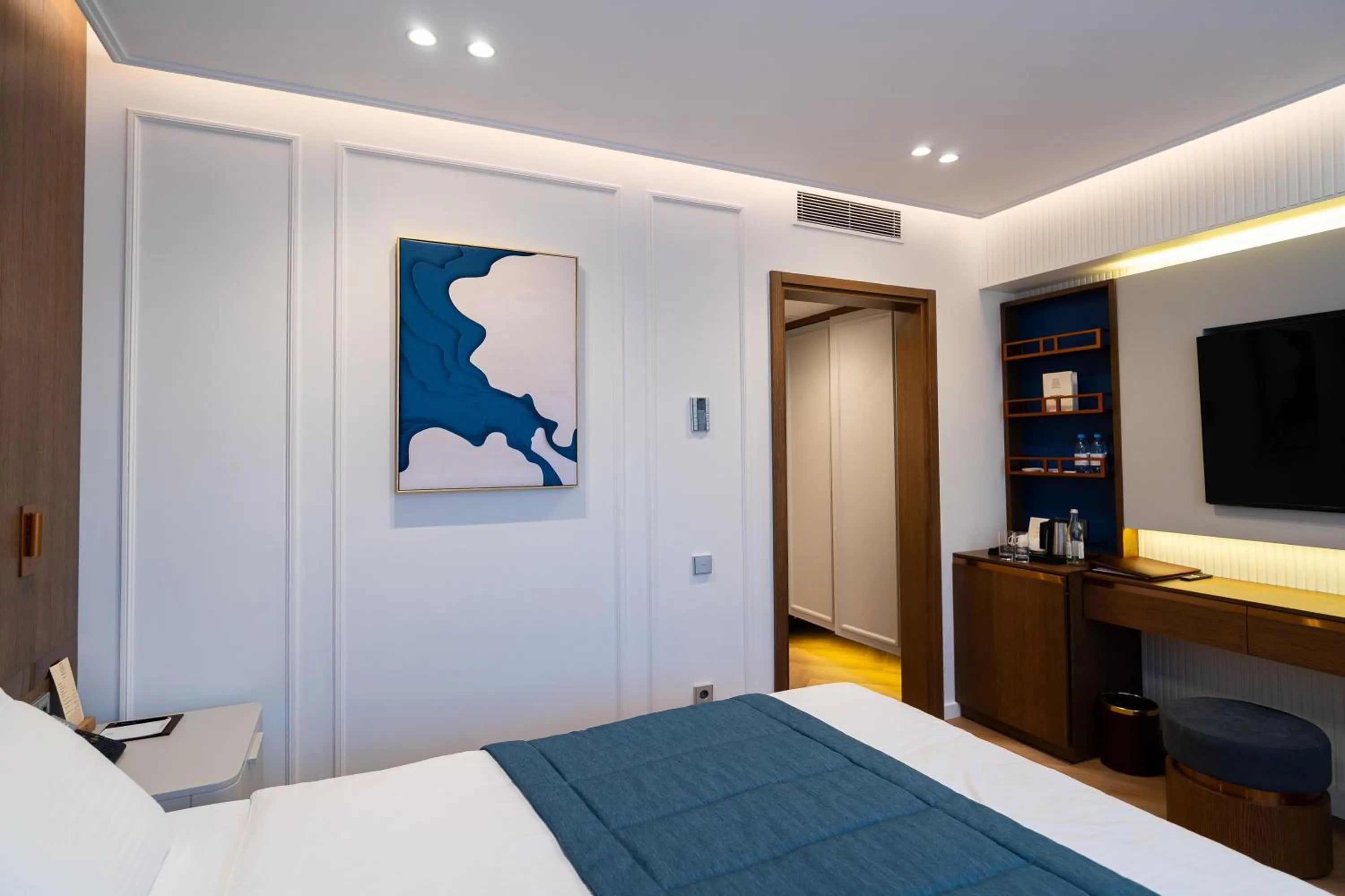 Bedroom, Bed in The Dostyk Hotel