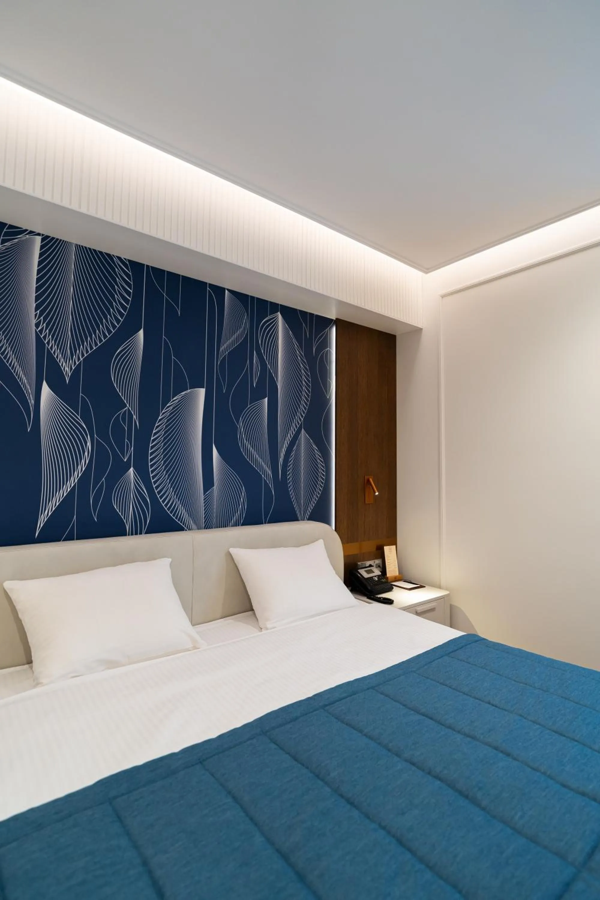 Bed in The Dostyk Hotel